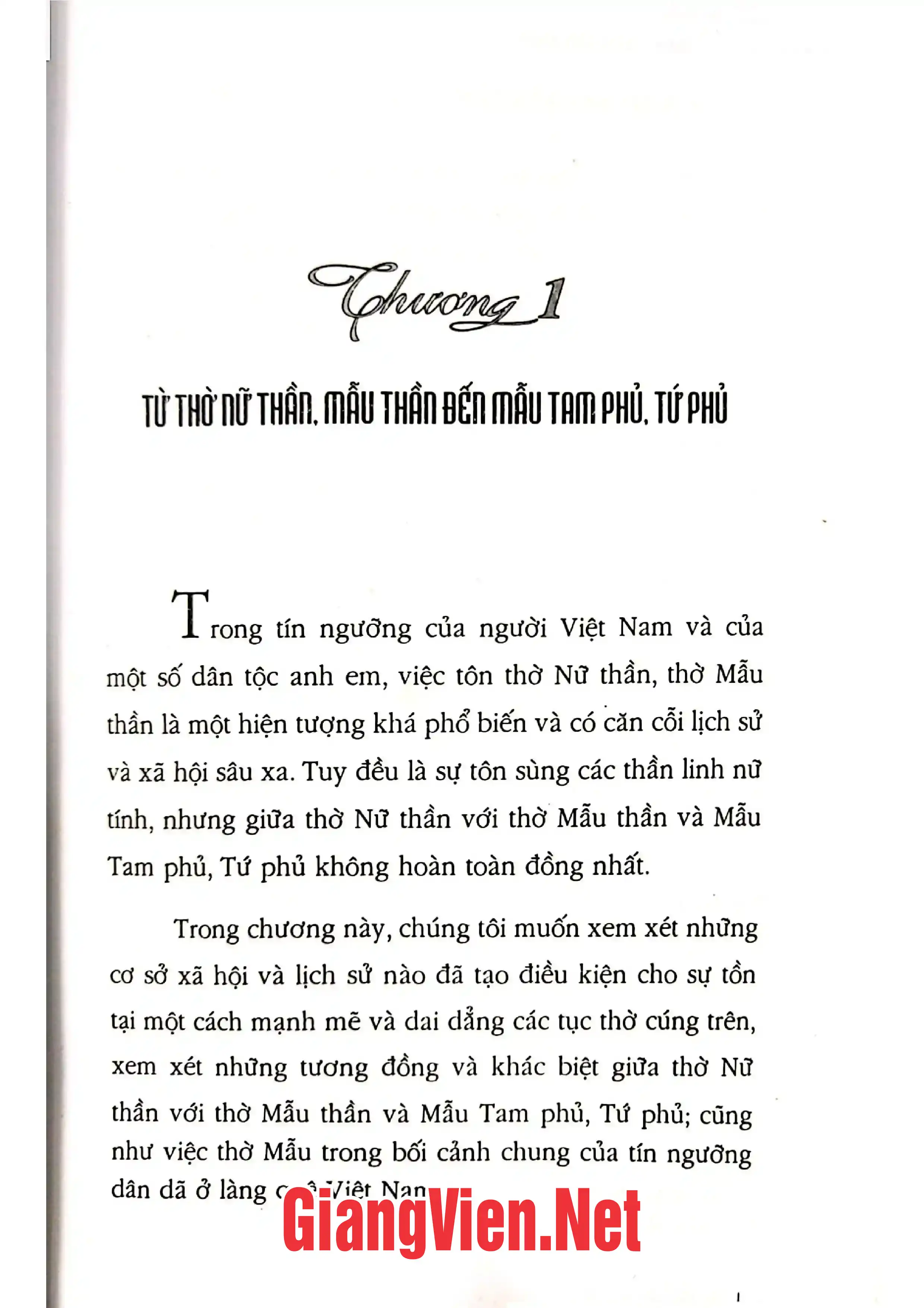 Ảnh minh họa nội dung cuốn sách: Đạo Mẫu tam phủ tứ phủ