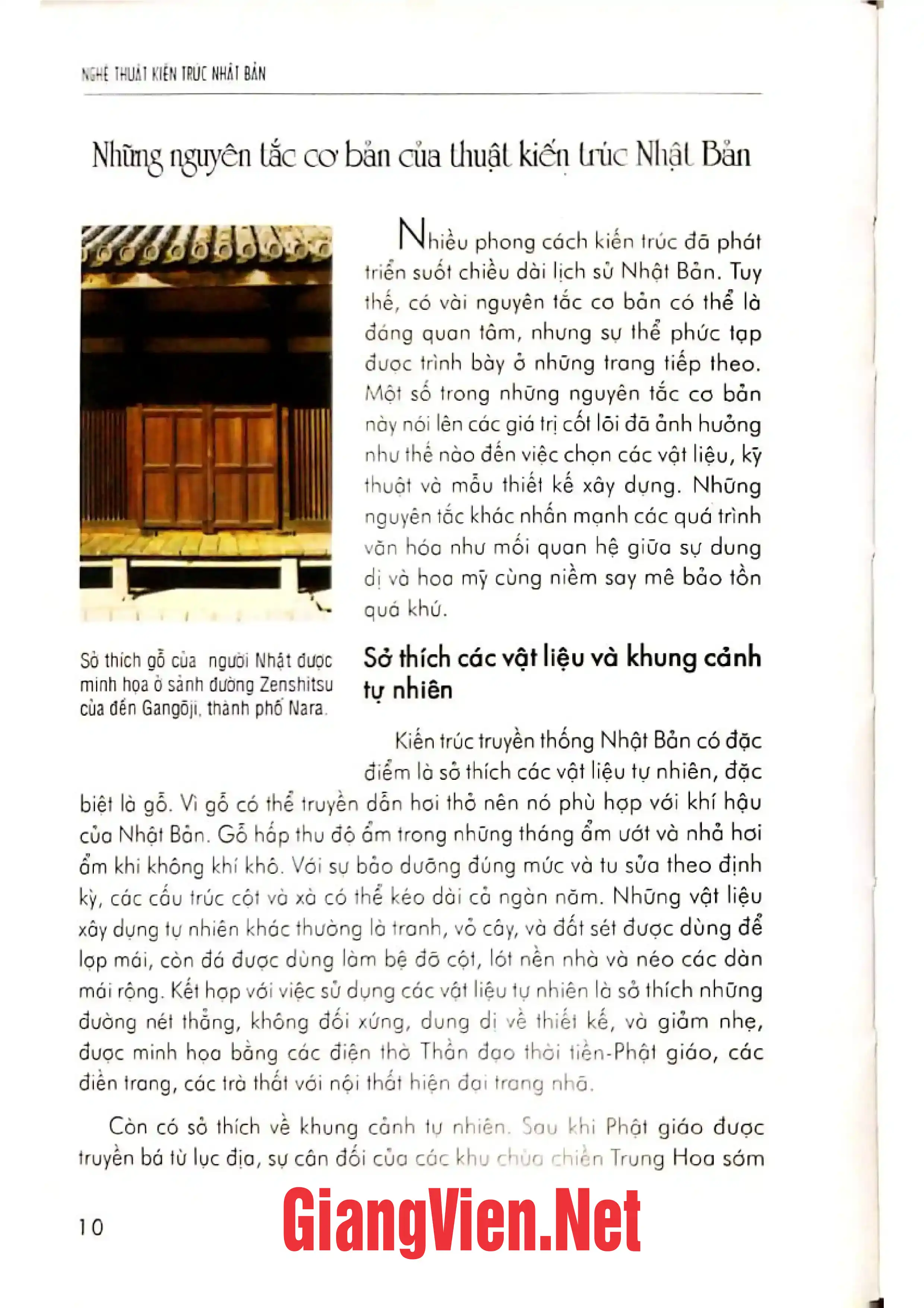 Nội dung mục lục và hình ảnh sách Nghệ thuật kiến trúc Nhật Bản - Trang 6