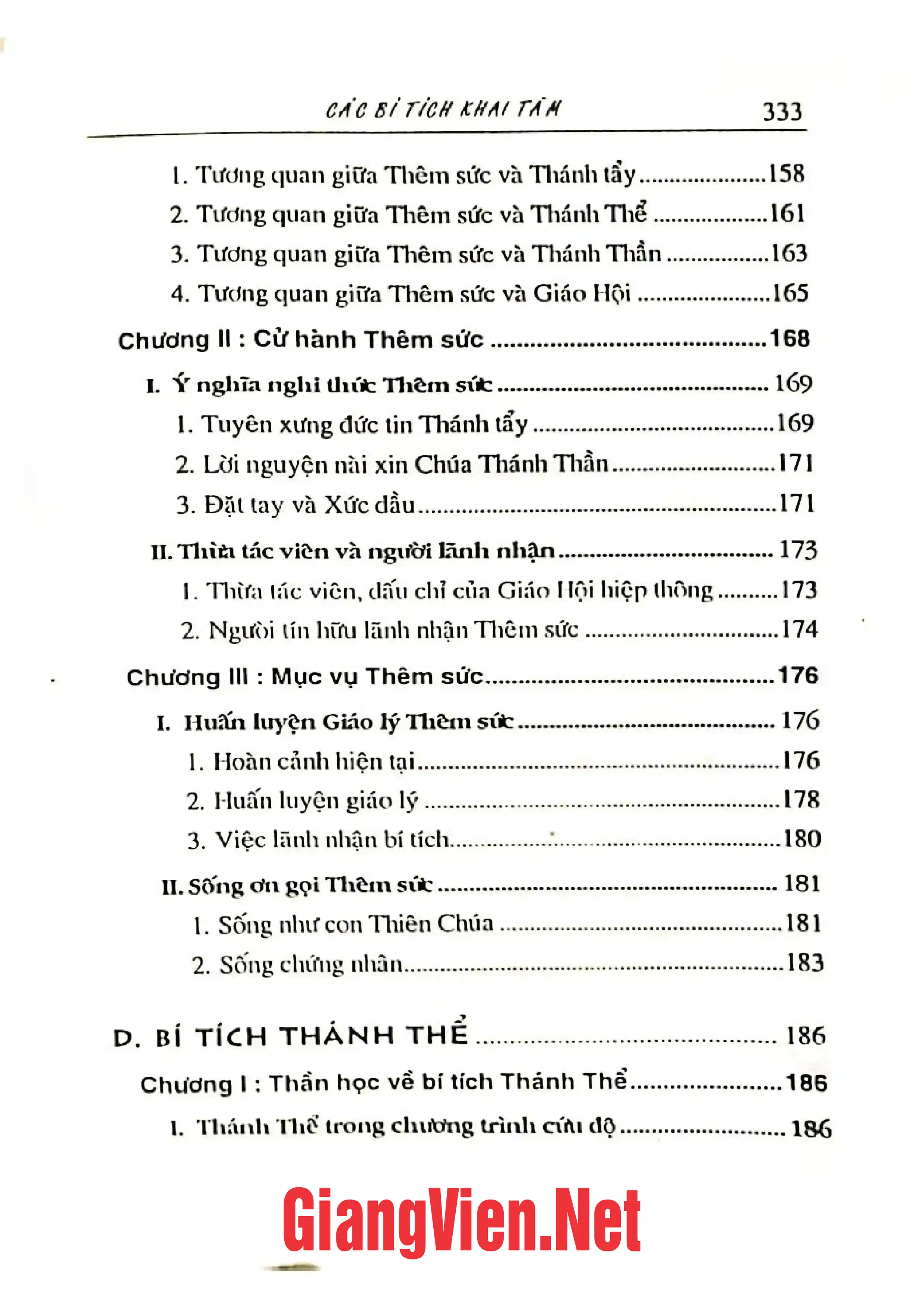 Ảnh minh họa nội dung cuốn sách: Tìm hiểu các bí tích Công giáo