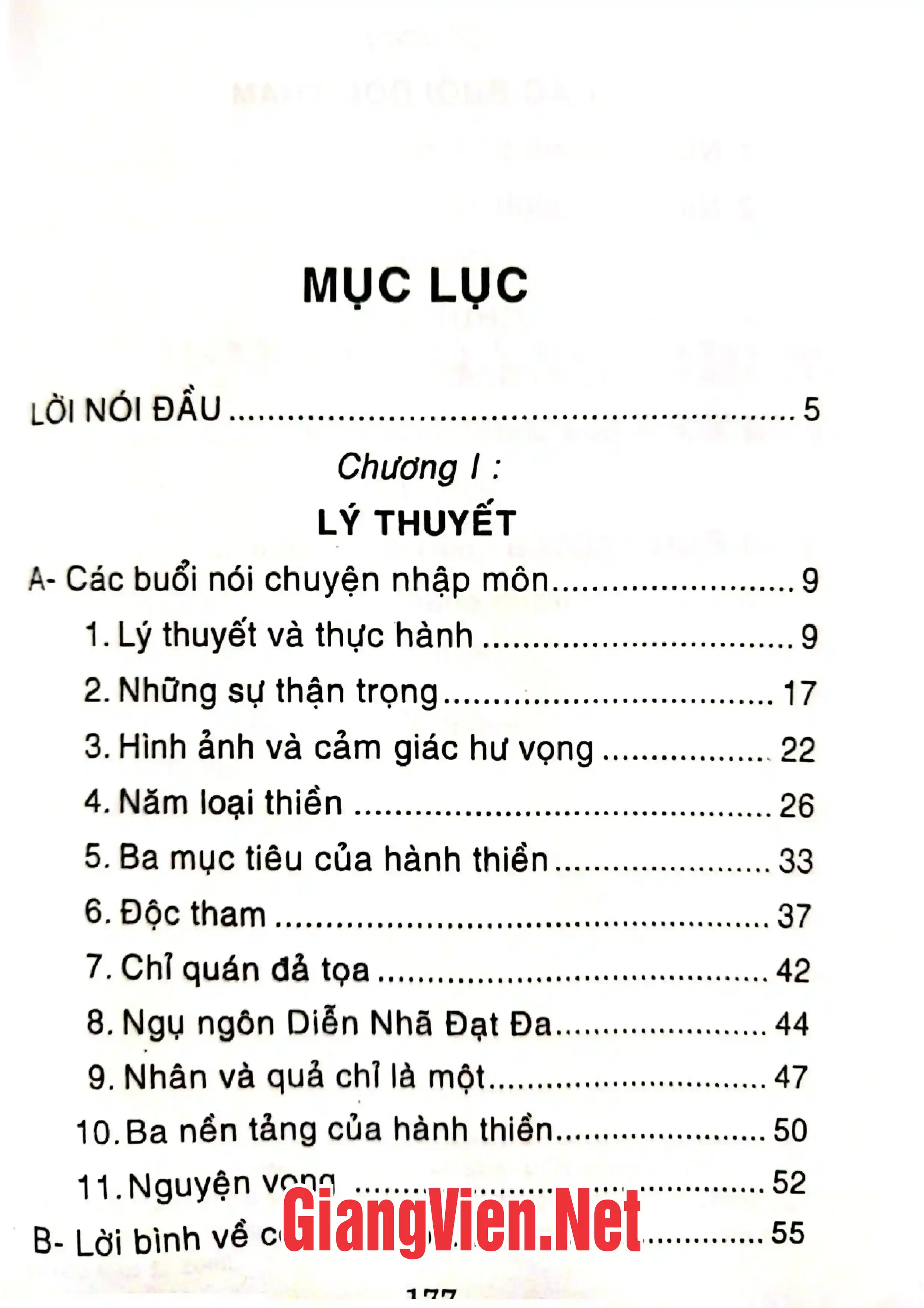 Ảnh minh họa nội dung cuốn sách: Một lối hành Thiền