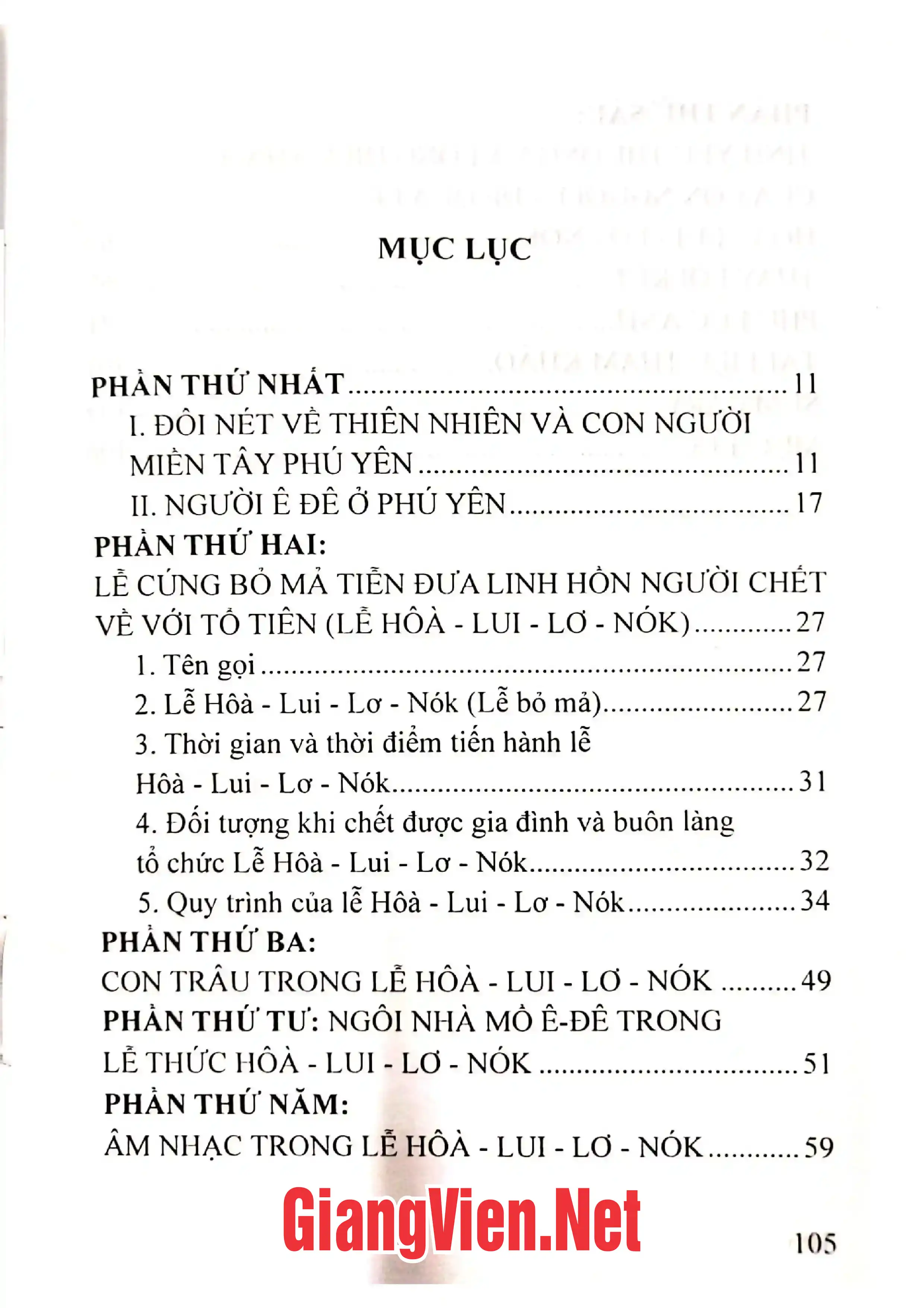 Trang bìa chính thức sách Lễ bỏ mả của người Ê Đê tỉnh Phú Yên