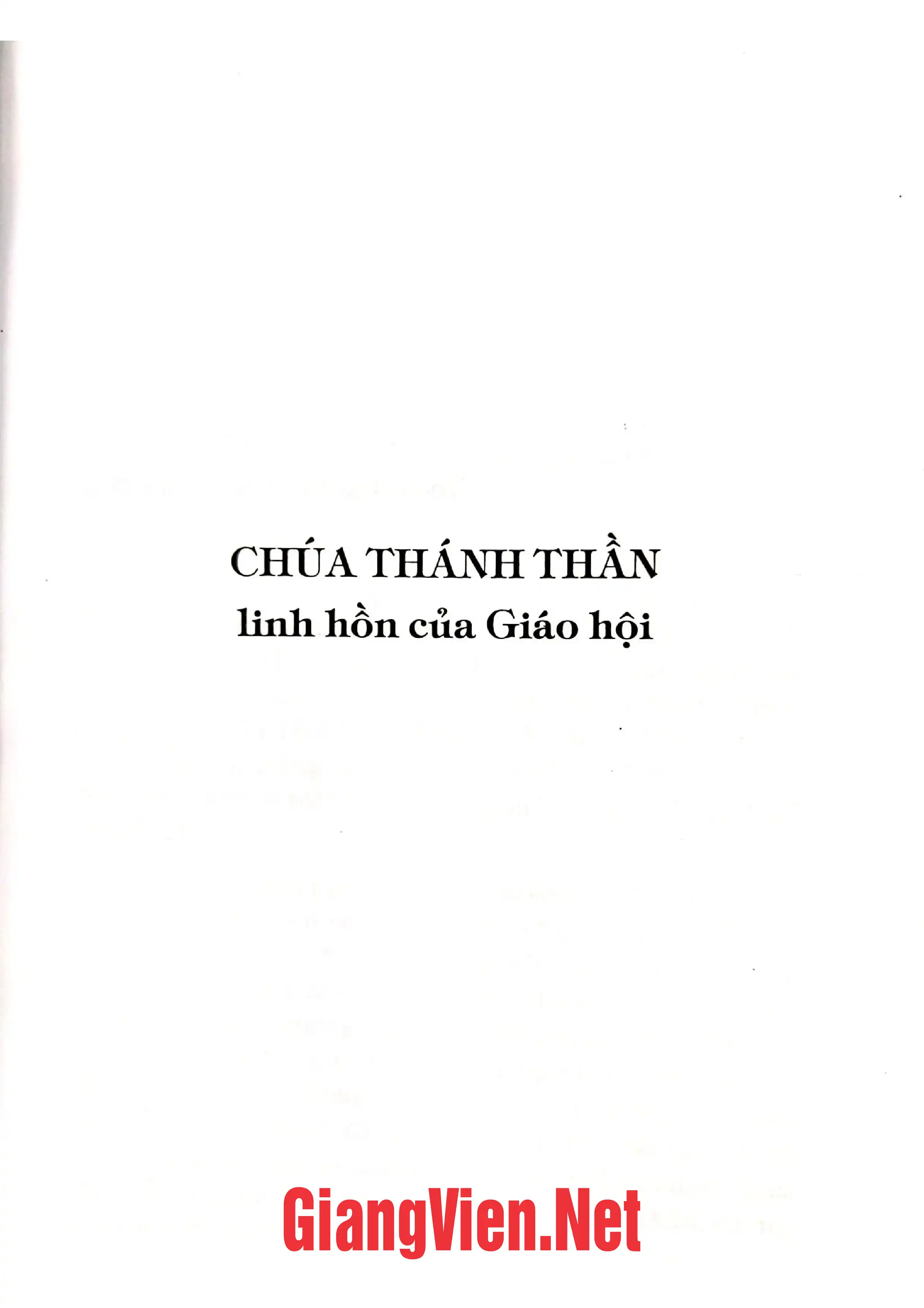 Ảnh minh họa nội dung cuốn sách: Thánh Giáo hội Công giáo - Những bài giảng của Đức Cha Tihamer Toth Giám mục Veszprem, Hungari