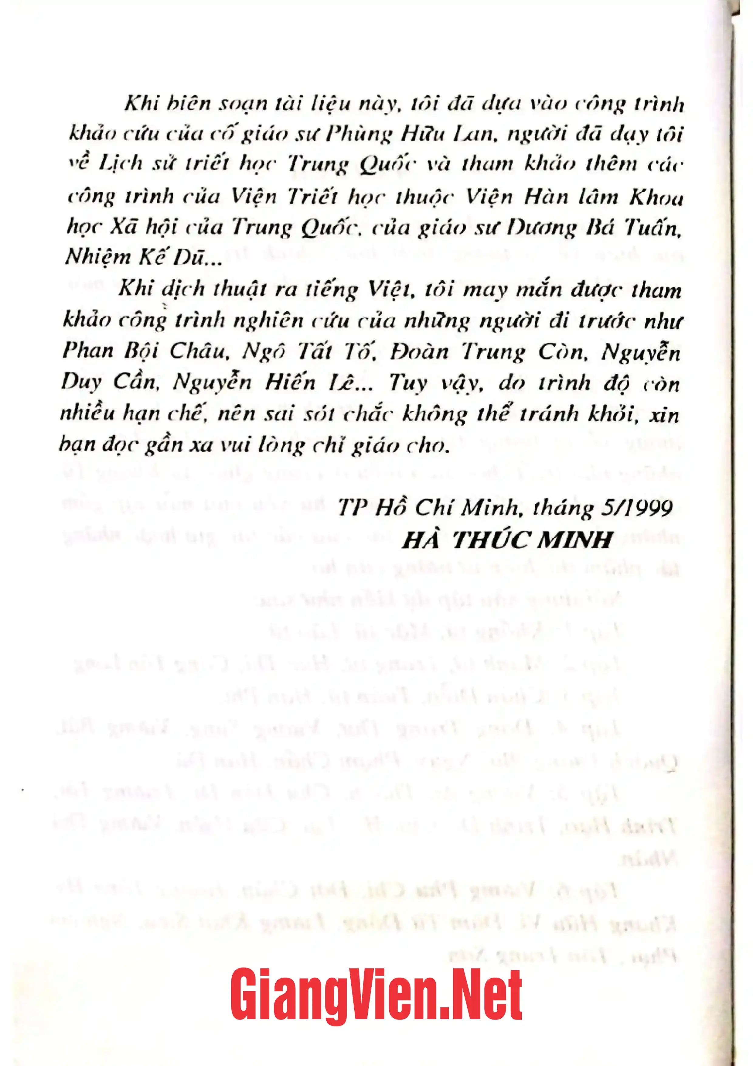 Ảnh minh họa nội dung cuốn sách: Nghiên cứu lịch sử tư tưởng Trung Quốc