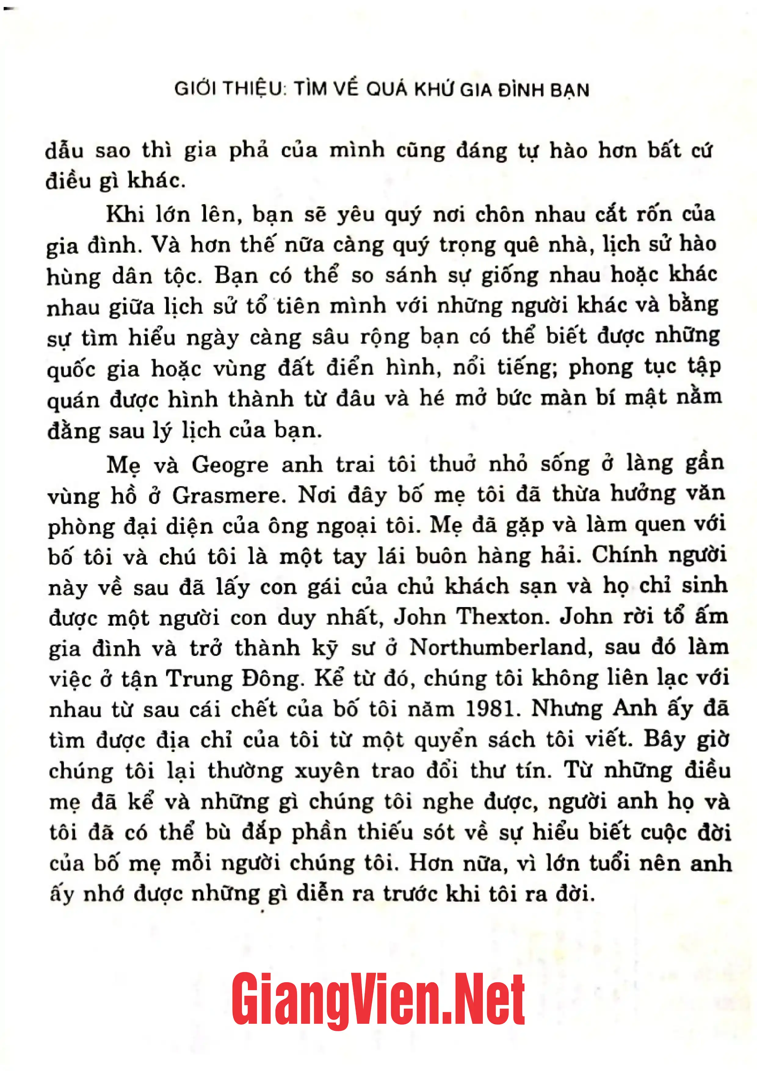 Ảnh minh họa nội dung cuốn sách: Truy tìm gia phả