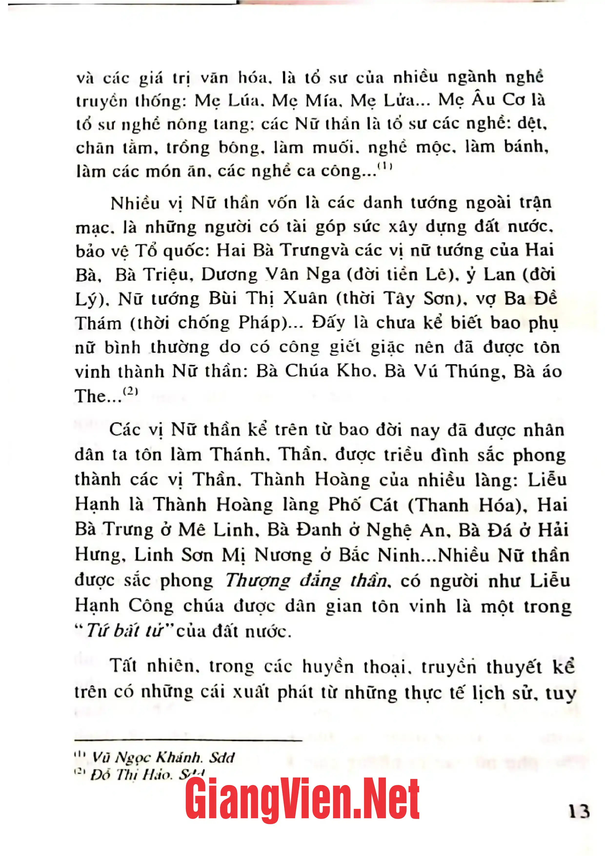 Ảnh minh họa nội dung cuốn sách: Đạo Mẫu ở Việt Nam, Tập I