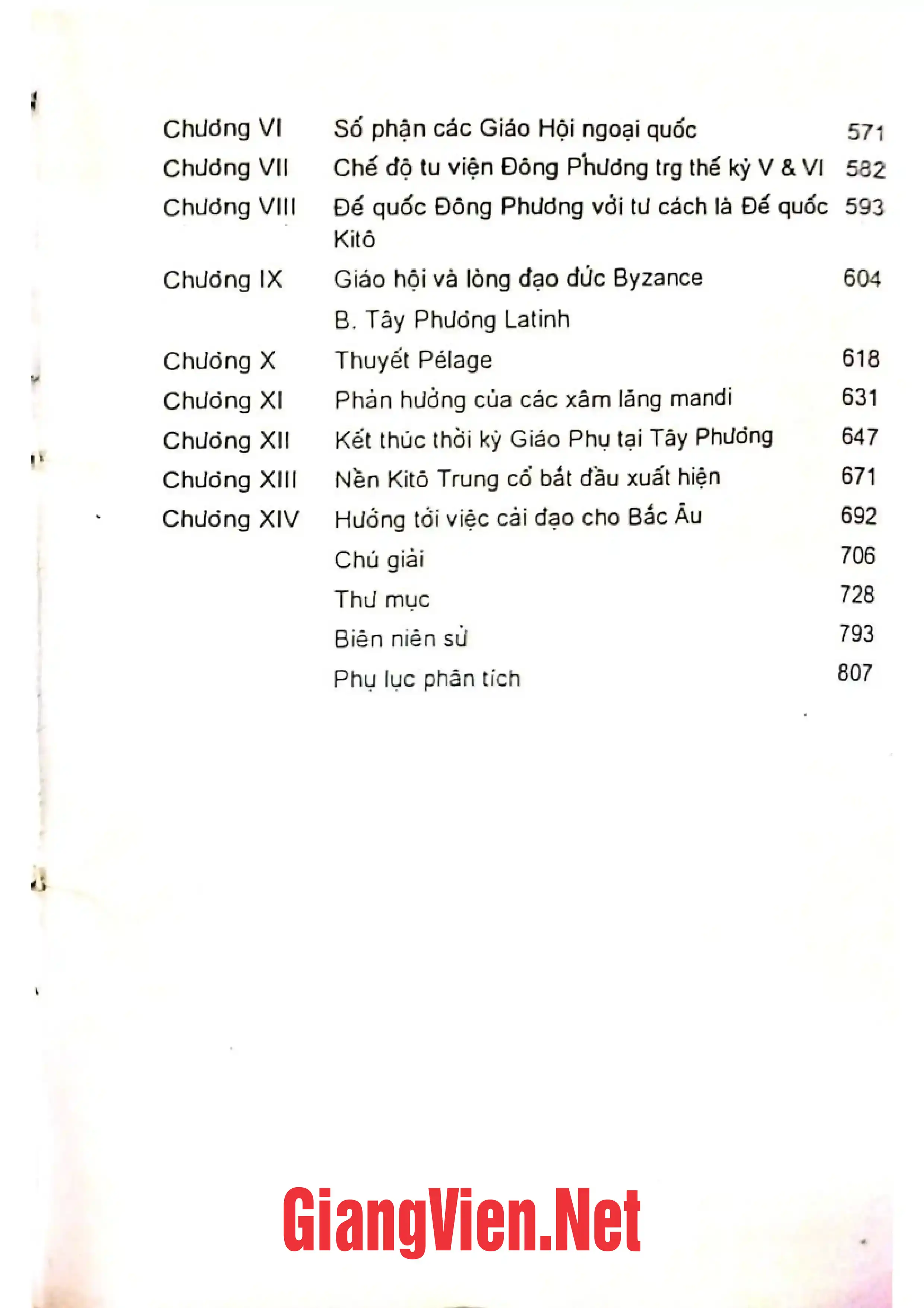 Ảnh minh họa nội dung cuốn sách: Tân lịch sử giáo hội, Cuốn I A Từ xuất xứ cho đến cuối thế kỷ III -303