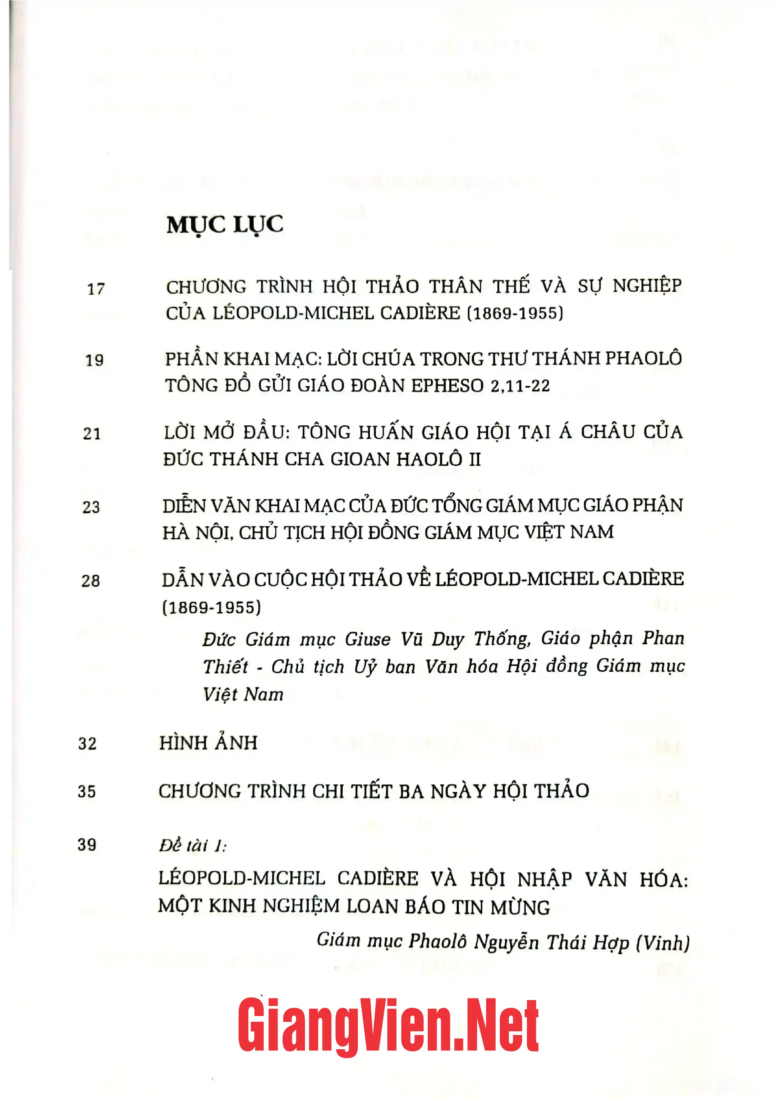 Ảnh minh họa nội dung cuốn sách: Thân thế và sự nghiệp của Léopold-Michel Cadière 1869-1955