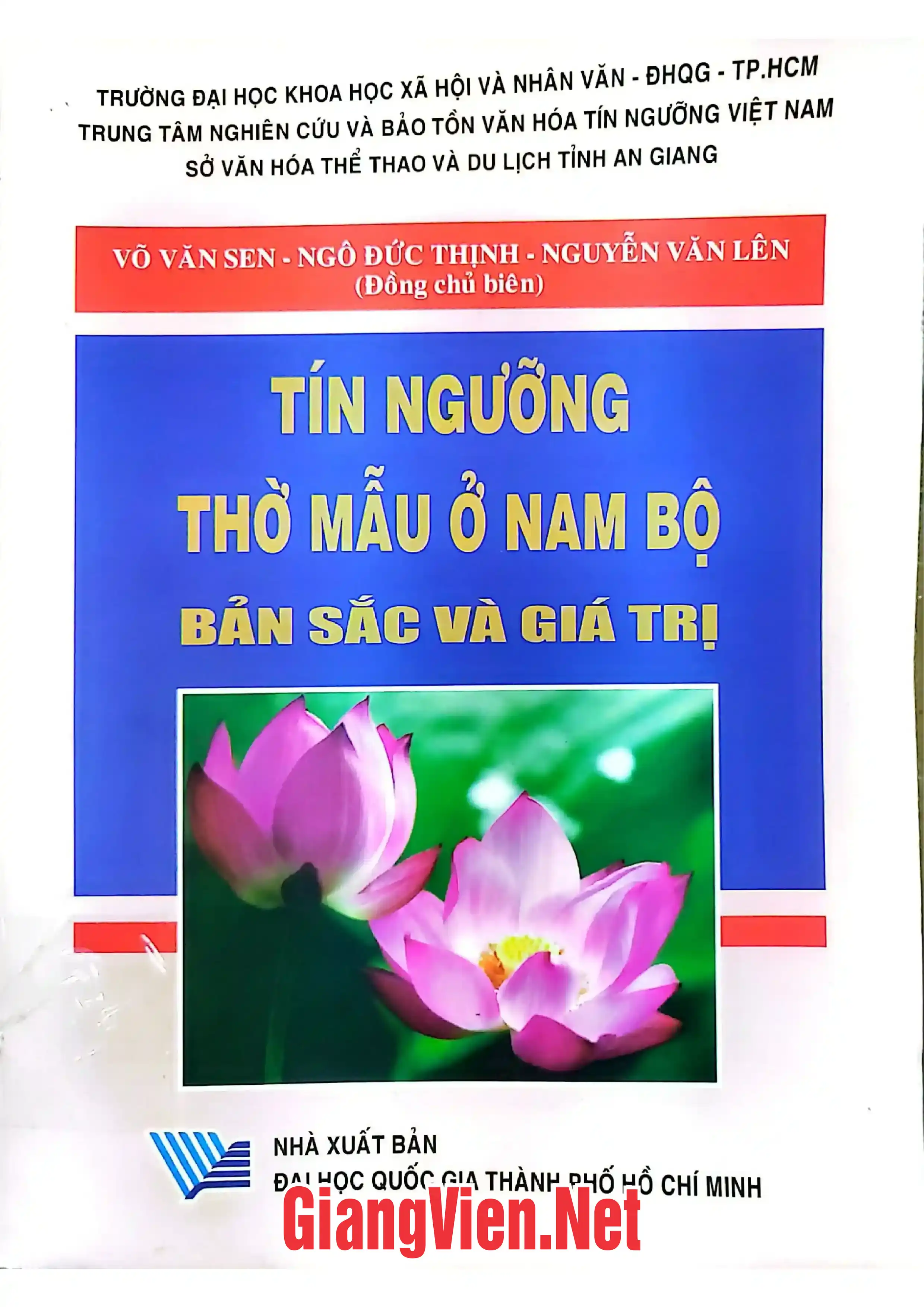 Ảnh bìa của Tín ngưỡng thờ Mẫu ở Nam Bộ bản sắc và giá trị