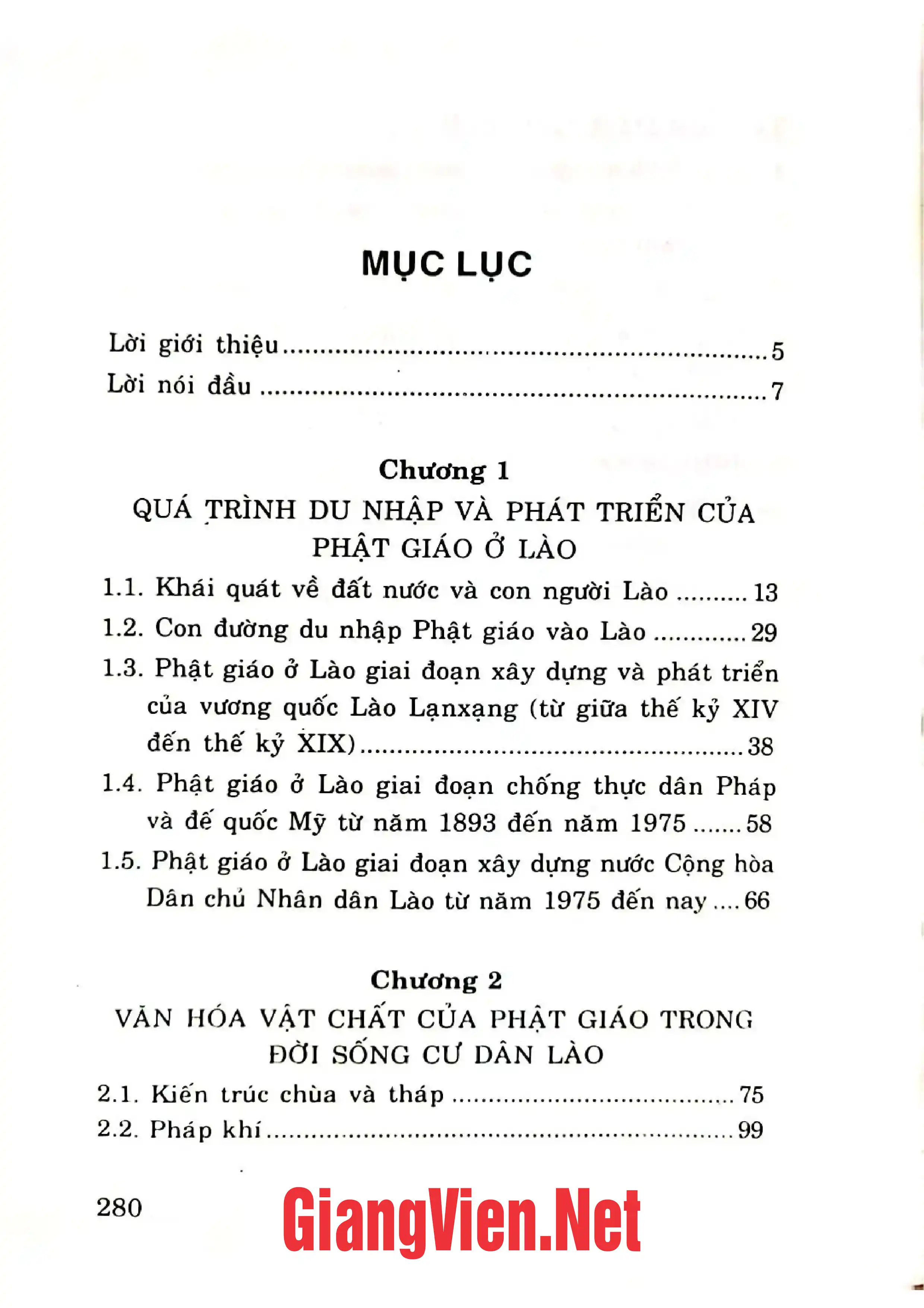 Trang bìa chính thức sách Phật giáo Lào dưới góc nhìn văn hóa