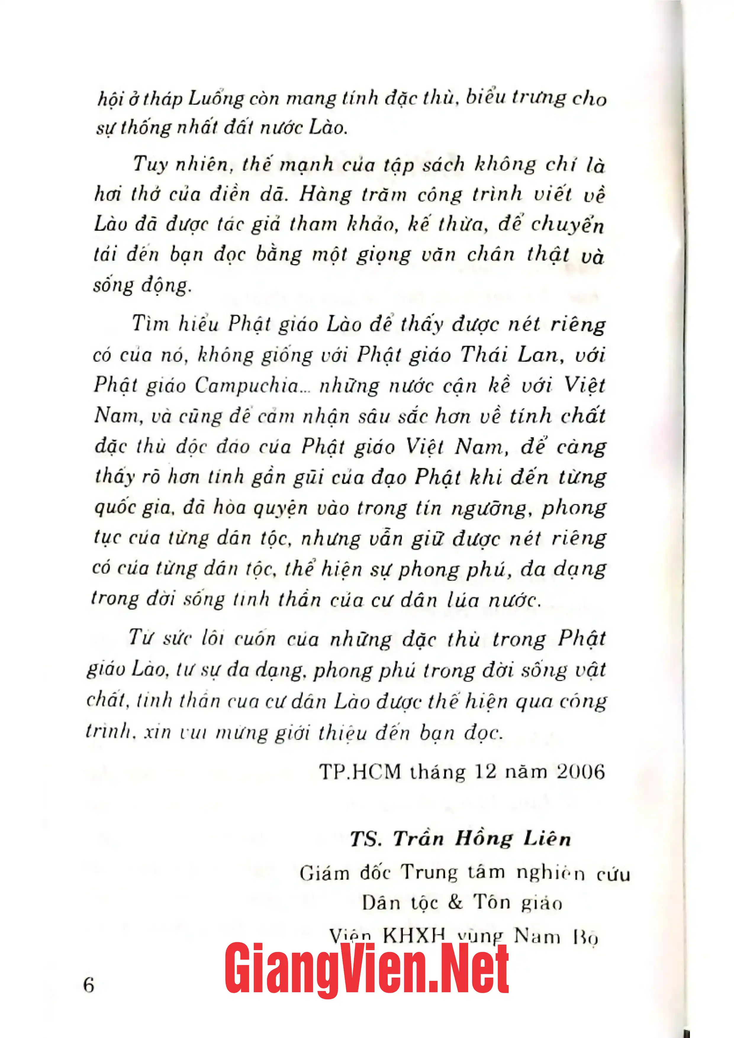 Mục lục chi tiết trang 3 sách Phật giáo Lào dưới góc nhìn văn hóa