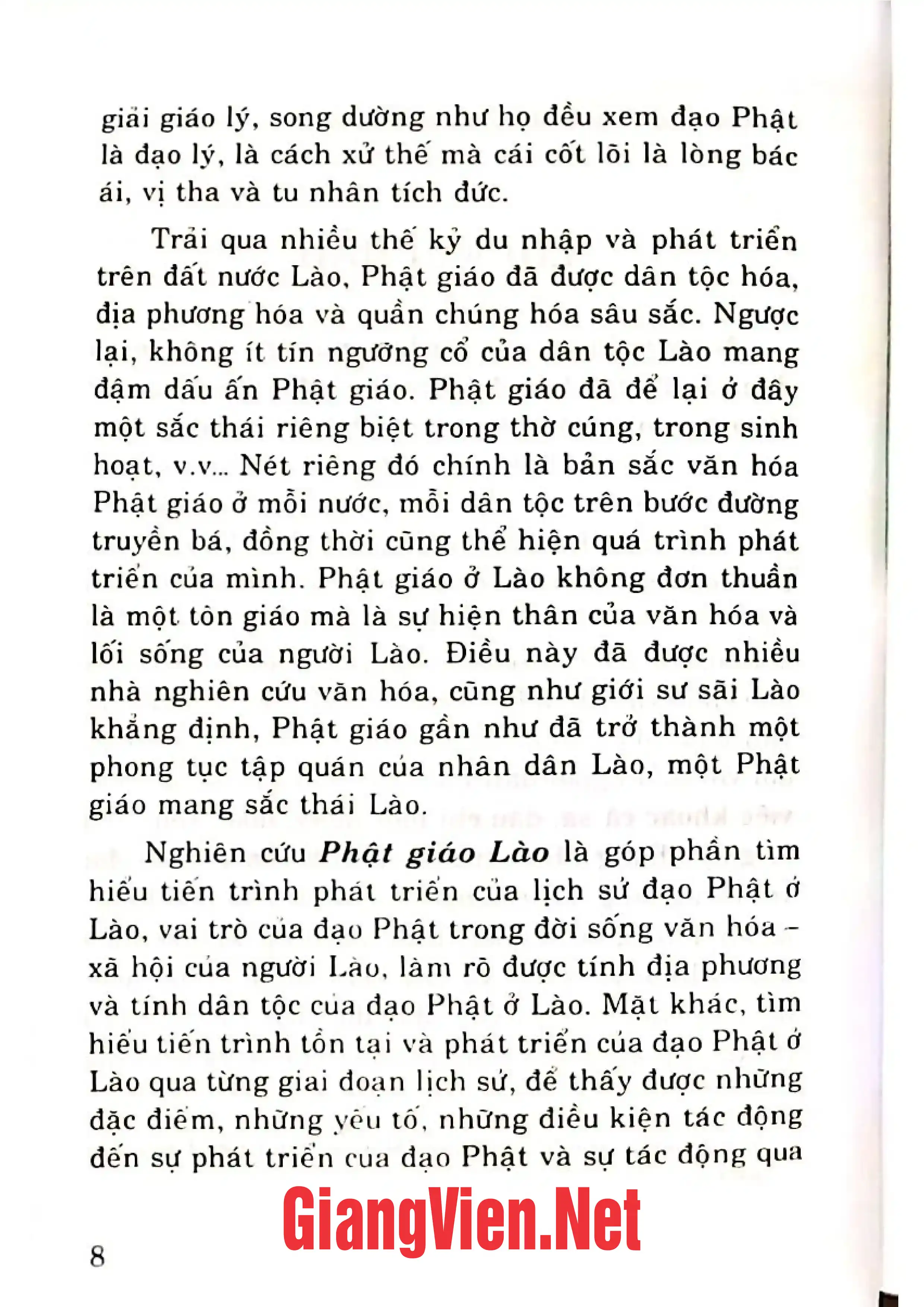 Nội dung mục lục và hình ảnh sách Phật giáo Lào dưới góc nhìn văn hóa - Trang 5