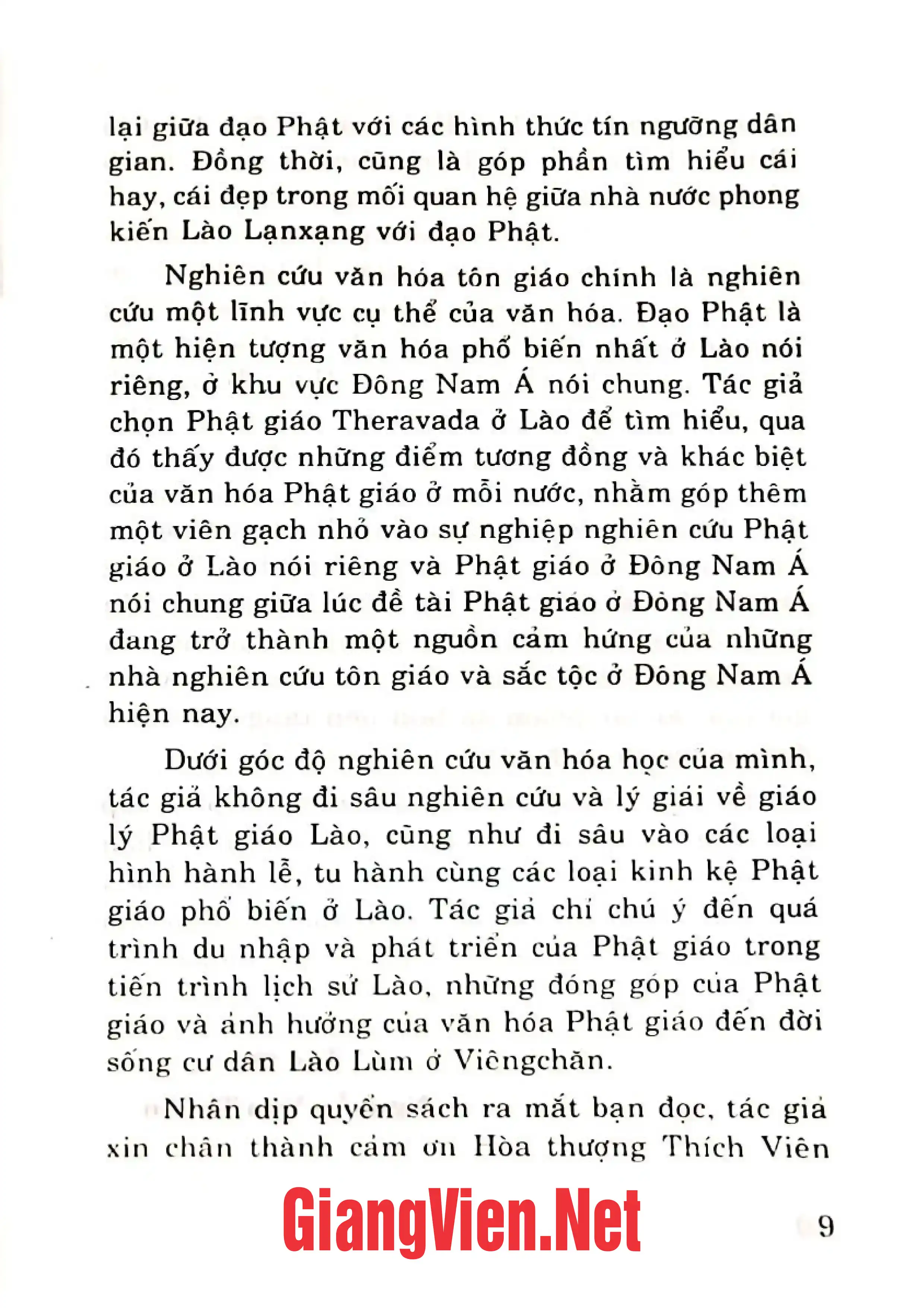 Nội dung mục lục và hình ảnh sách Phật giáo Lào dưới góc nhìn văn hóa - Trang 6