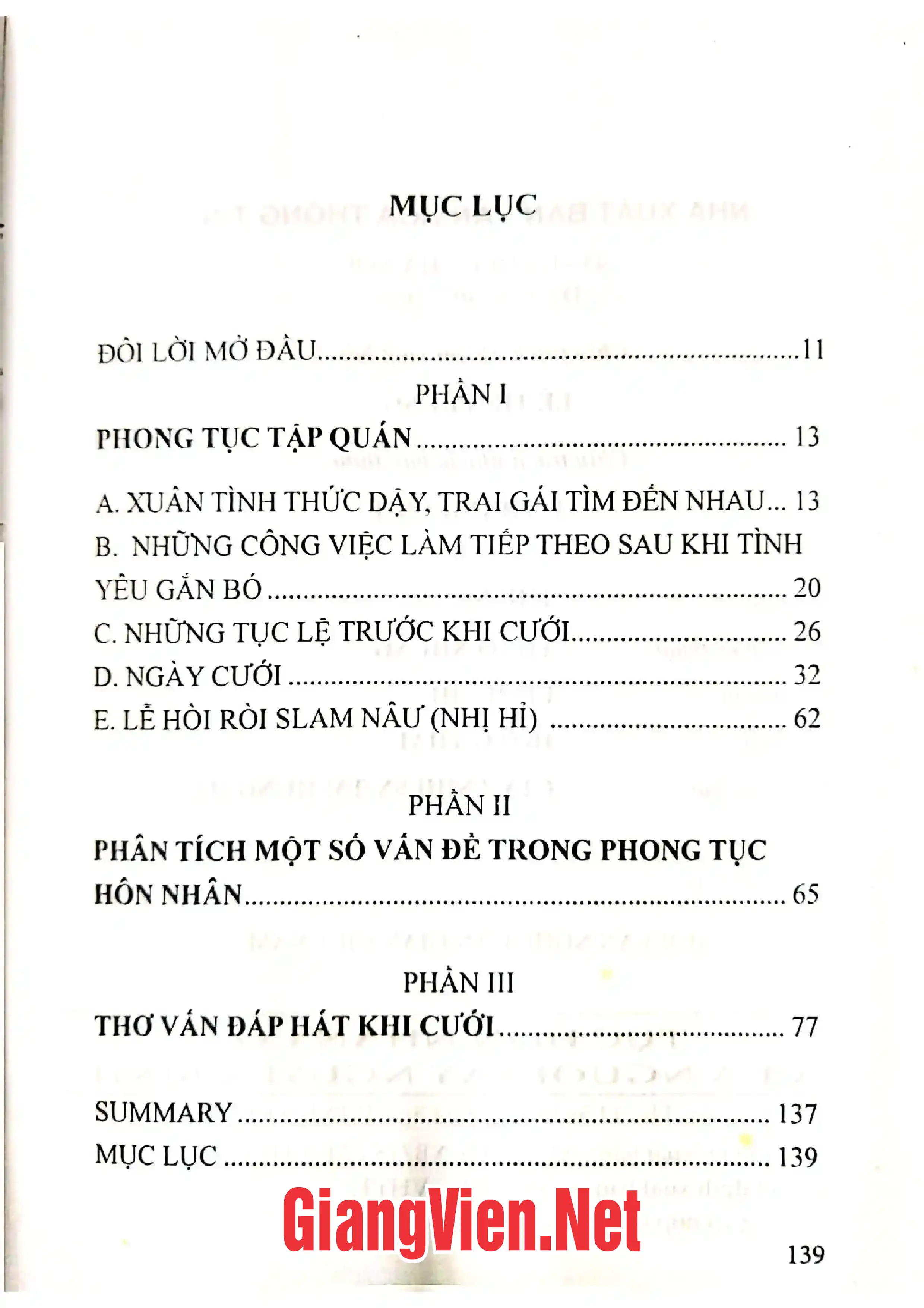 Trang bìa chính thức sách Tục hôn nhân cổ của người Tày Nguyên Bình
