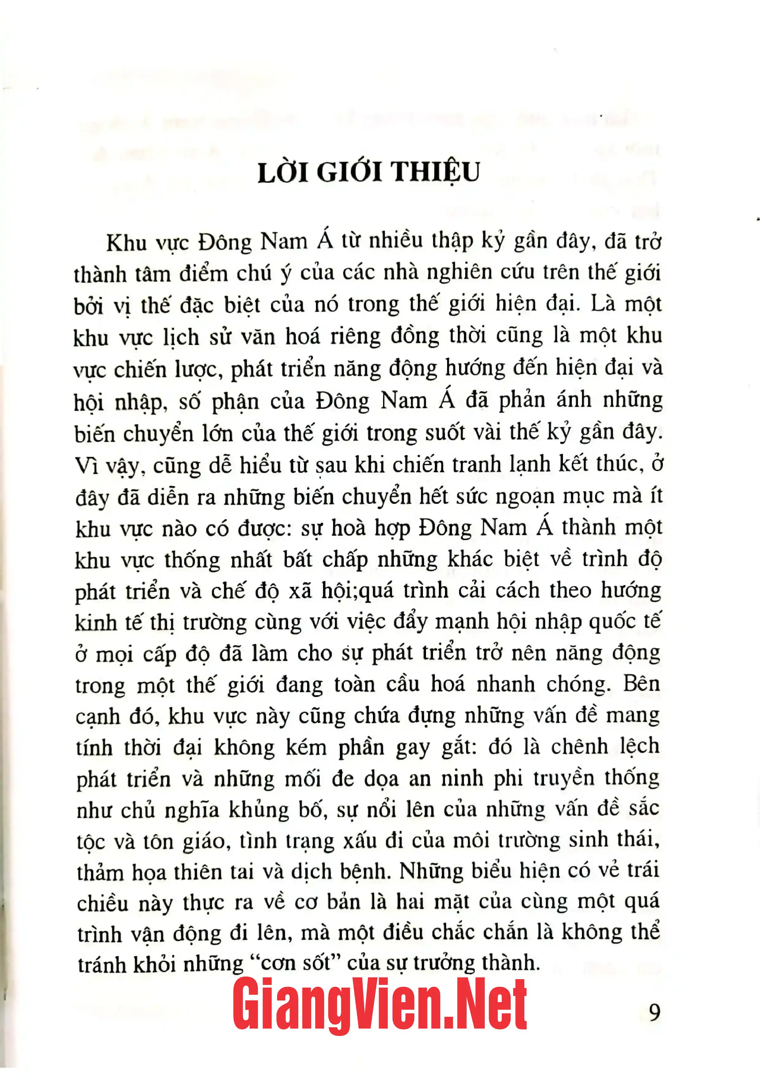 Mục lục chi tiết trang 3 sách Những vấn đề chính trị, kinh tế Đông Nam á thập niêm đầu thế kỷ XXI