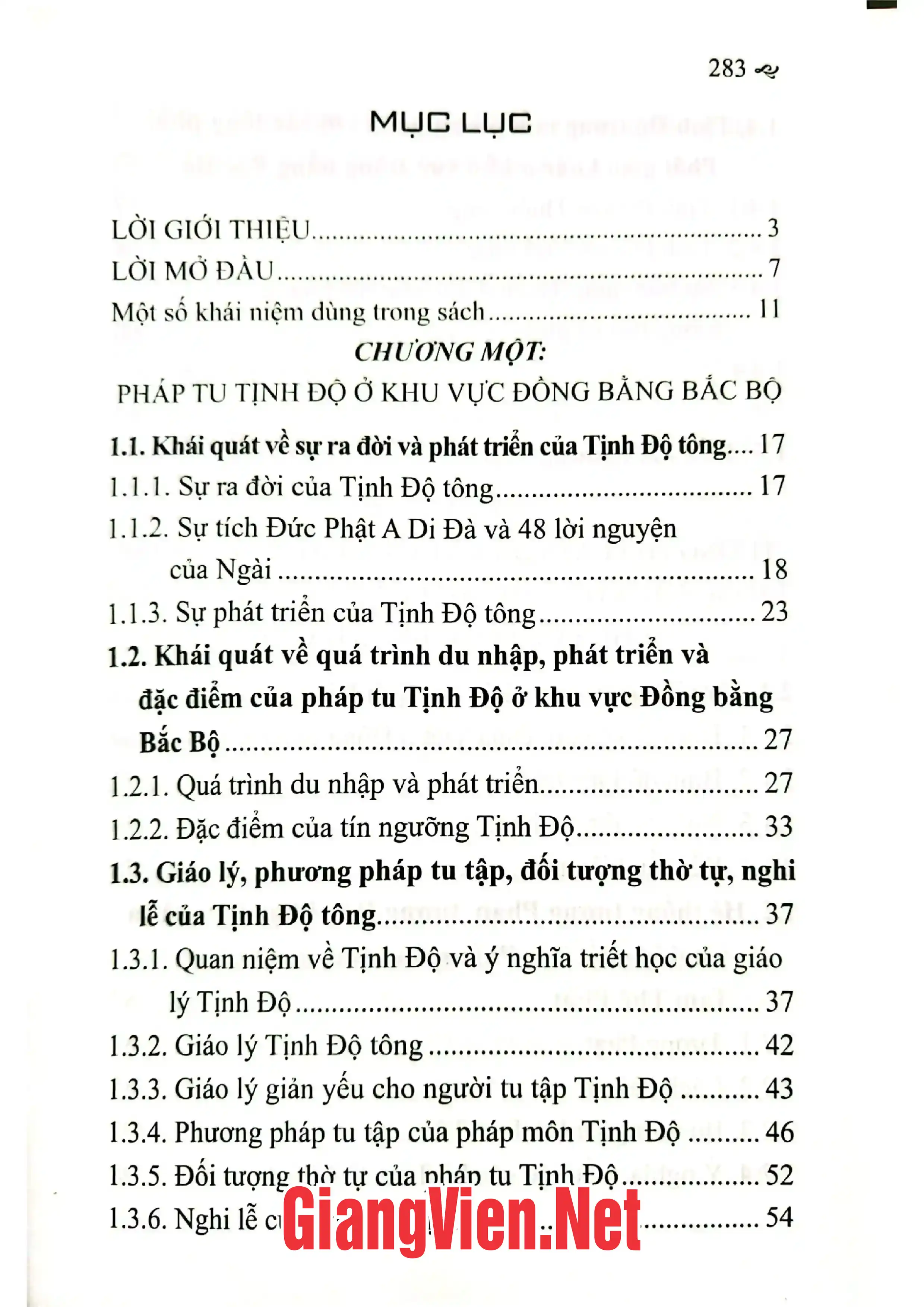 Trang bìa chính thức sách Pháp tu tịnh độ và tượng Phật A Di Dà trong các ngôi Chùa Việt ở vùng đồng bằng Bắc Bộ