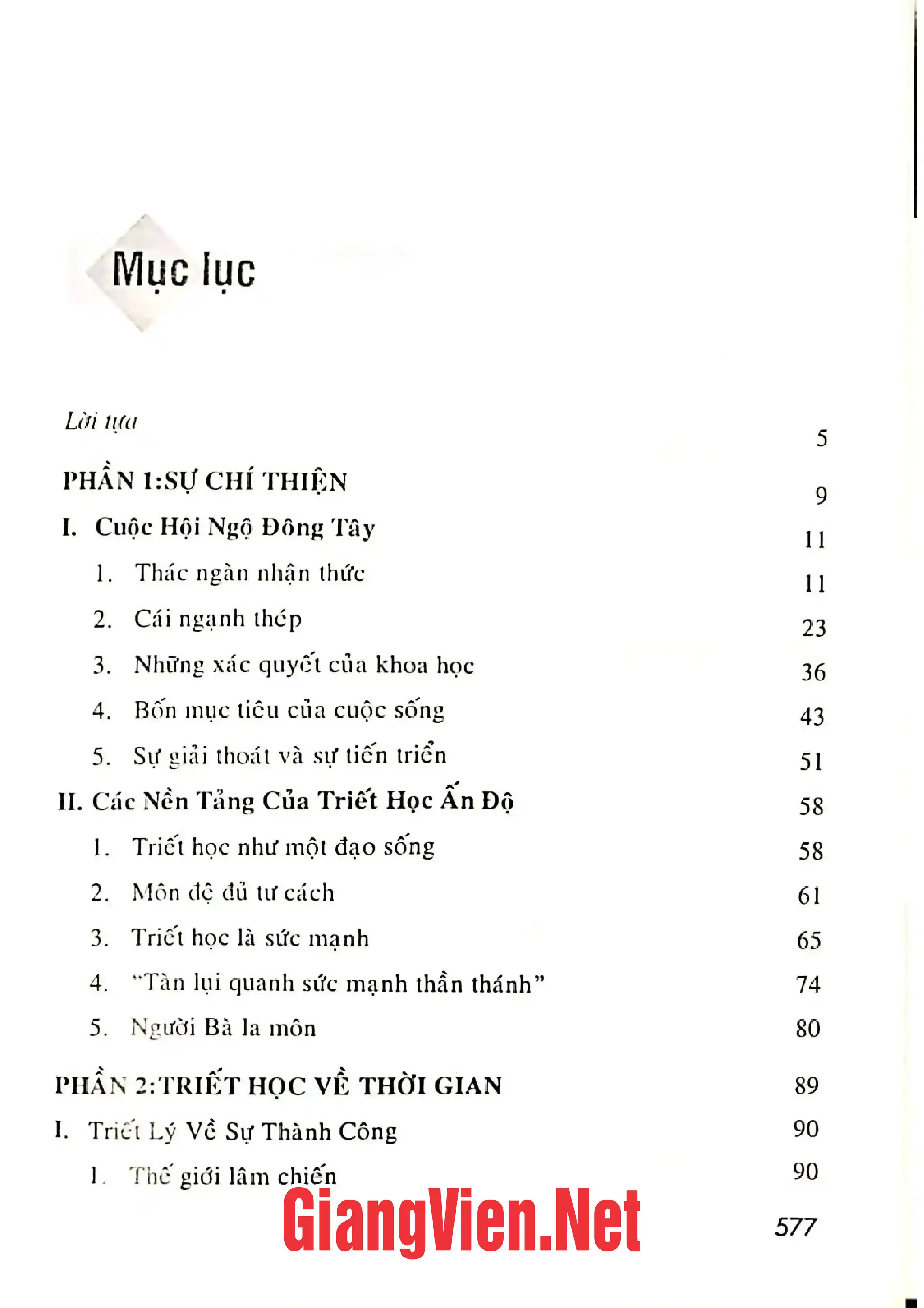 Trang bìa chính thức sách Triết học ấn Độ một cách tiếp cận mới
