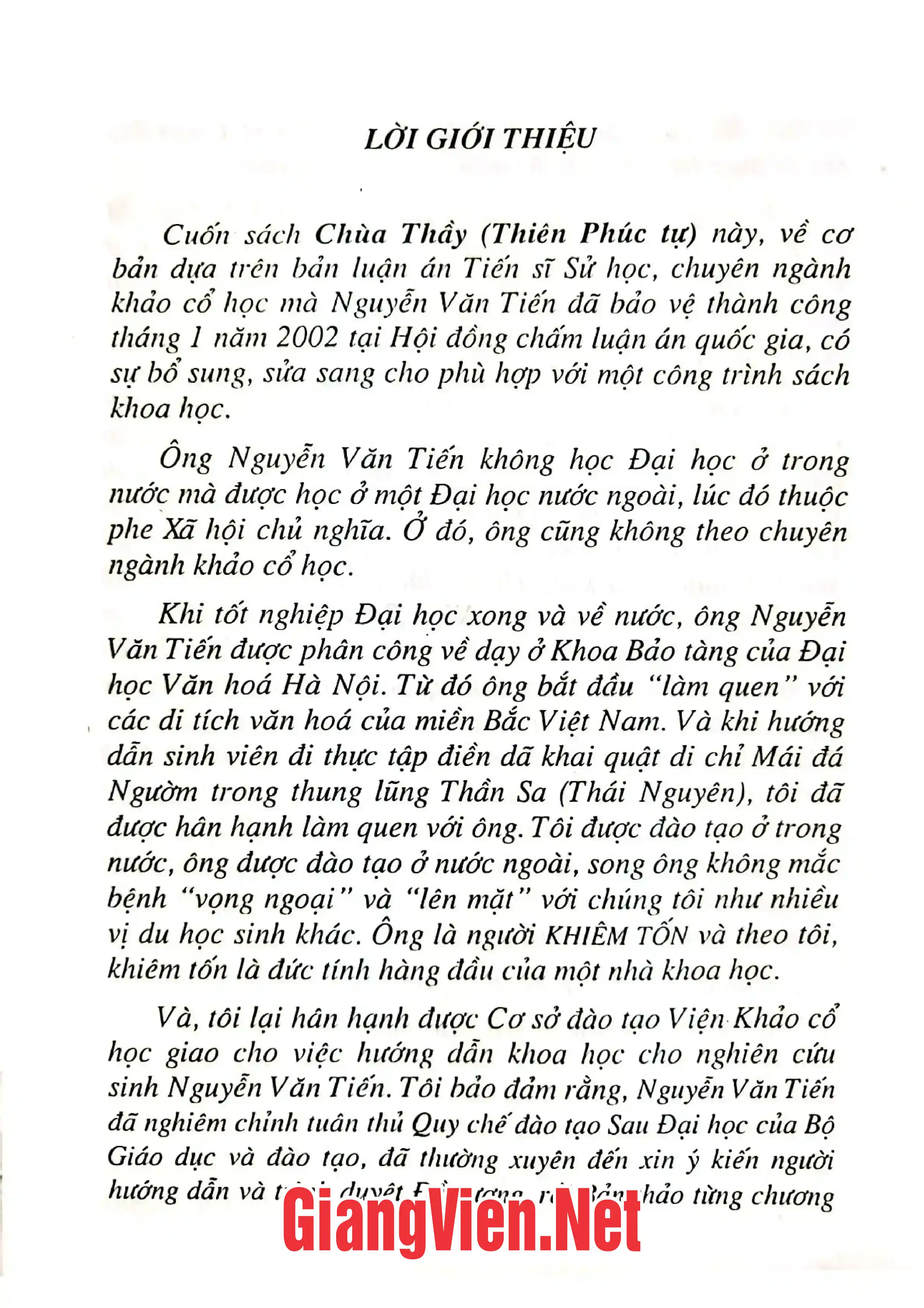 Ảnh minh họa nội dung cuốn sách: Chùa Thầy Thiên Phúc tự