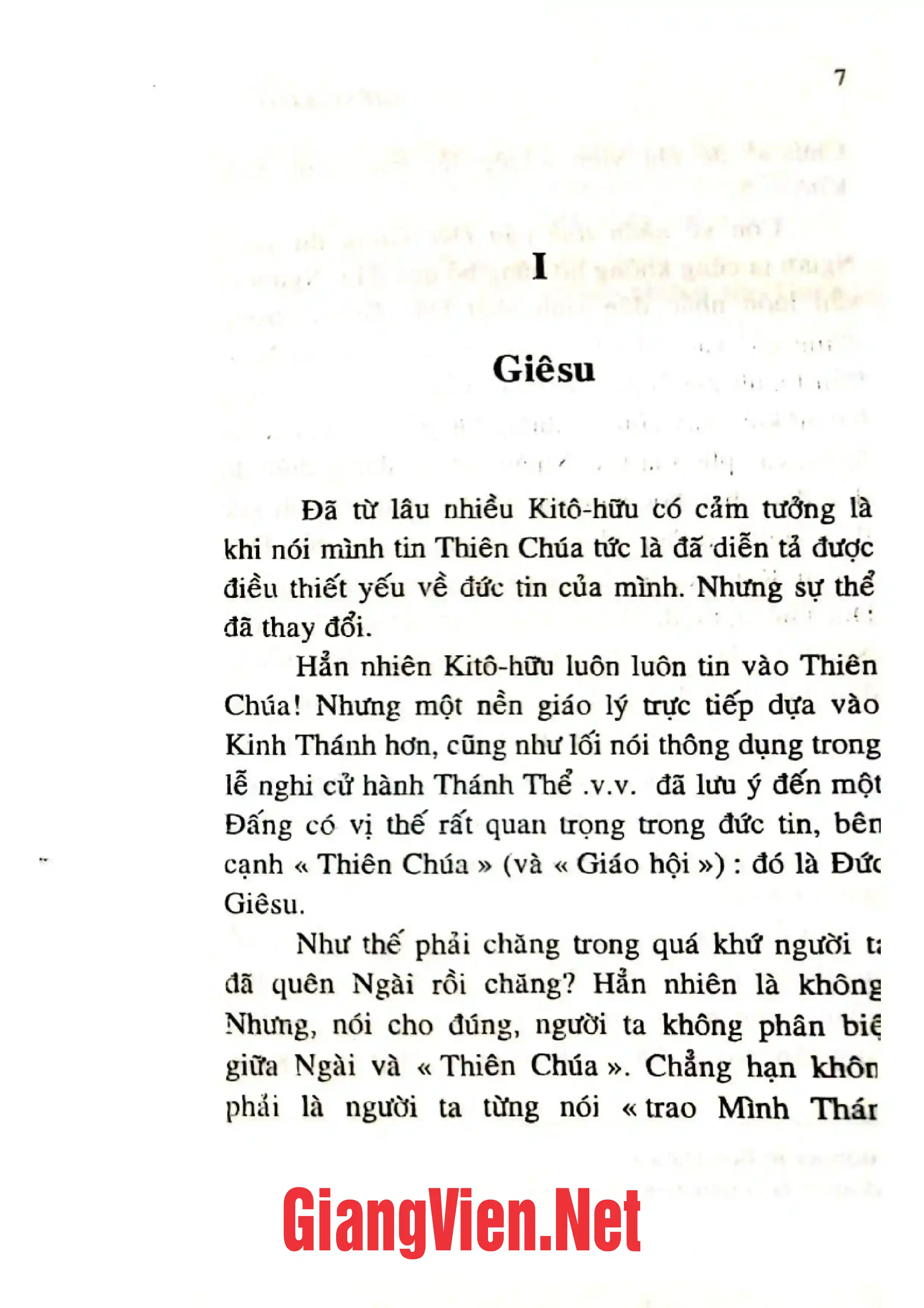 Mục lục chi tiết trang 3 sách Giê su - Ki tô