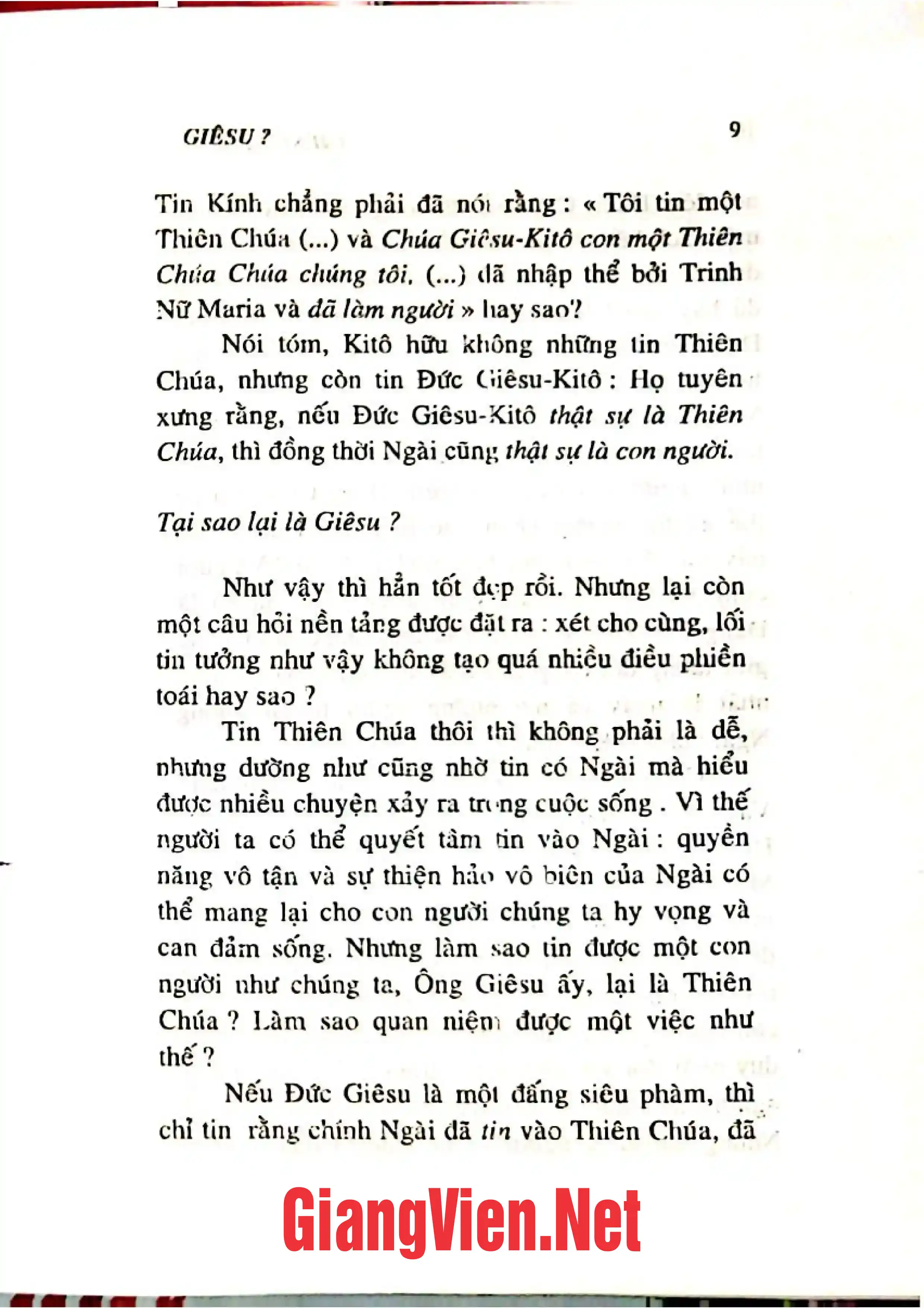 Nội dung mục lục và hình ảnh sách Giê su - Ki tô - Trang 5
