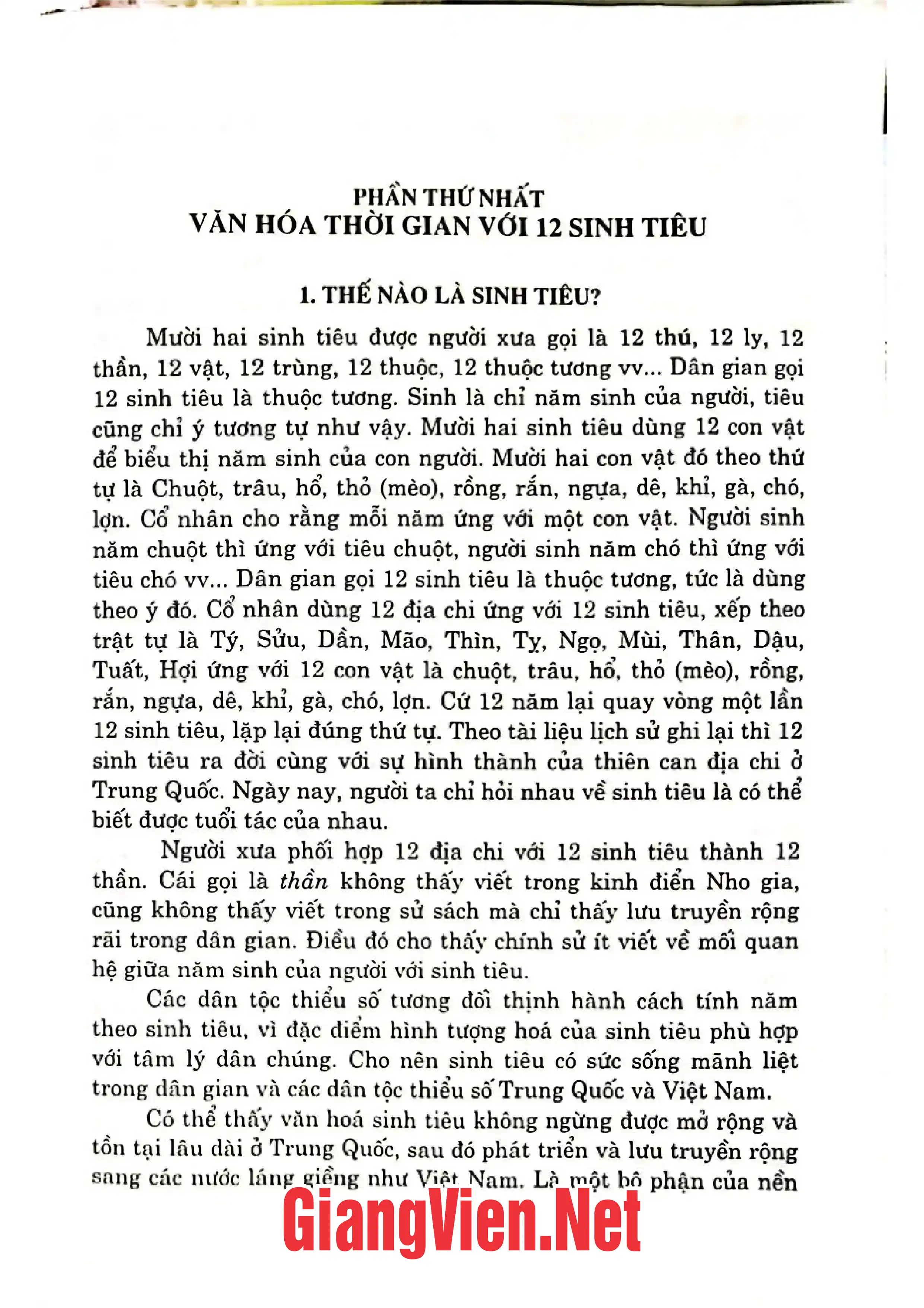 Nội dung mục lục và hình ảnh sách Văn hóa thời gian phương Đông vòng giáp phương Đông - Trang 6