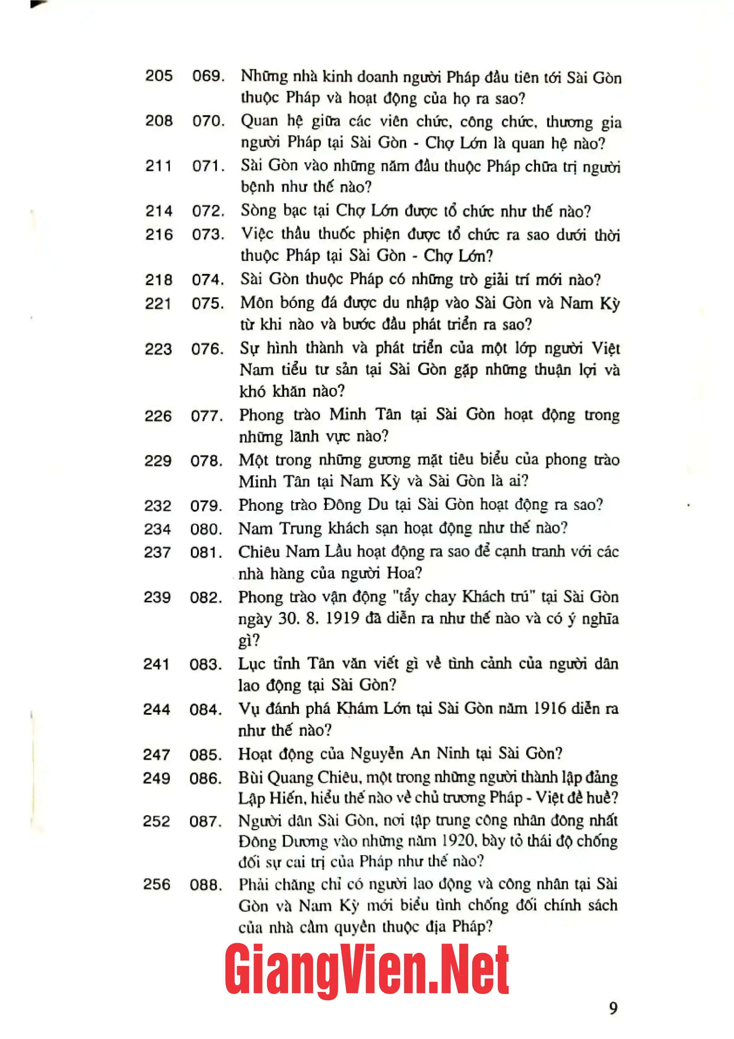 Nội dung trang phụ bản giới thiệu sách Lịch sử Gia định- Sài Gòn thời kỳ 1862 -1945