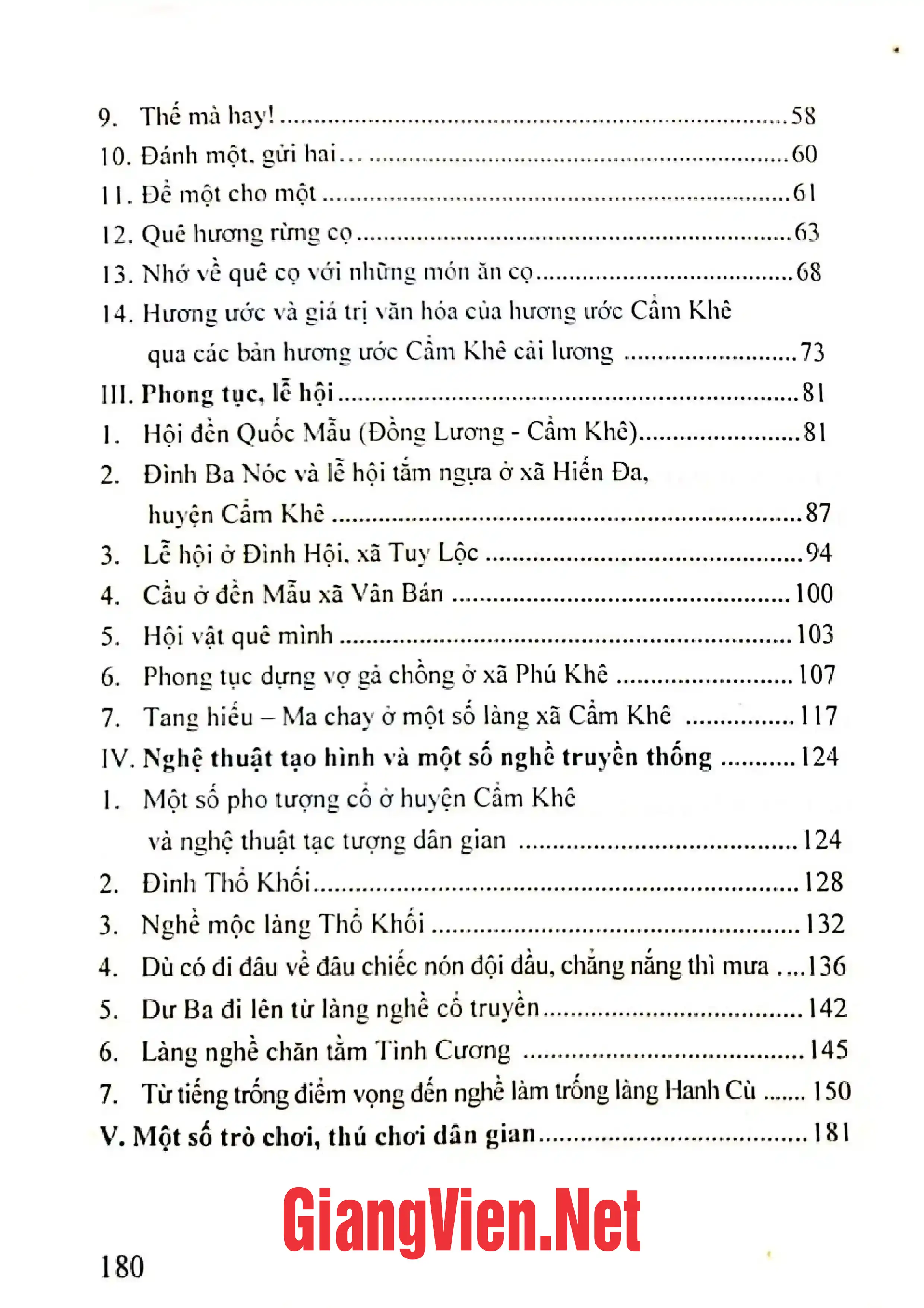 Ảnh minh họa nội dung cuốn sách: Địa chí văn hóa dân gian Cẩm Khê