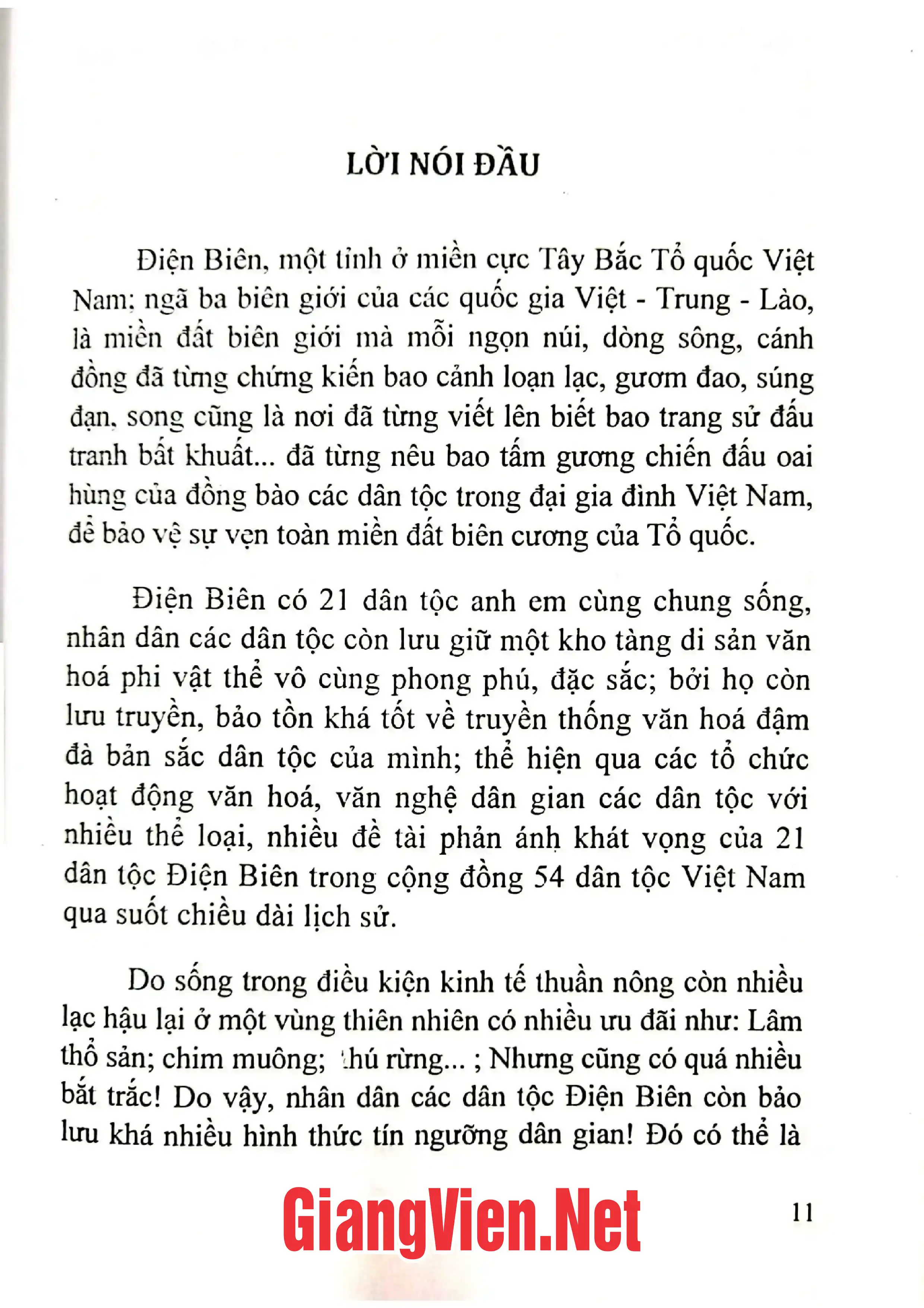 Mục lục chi tiết trang 1 sách Các hình thức ma thuật, bùa chú của người Thái Đen ở Điện Biên