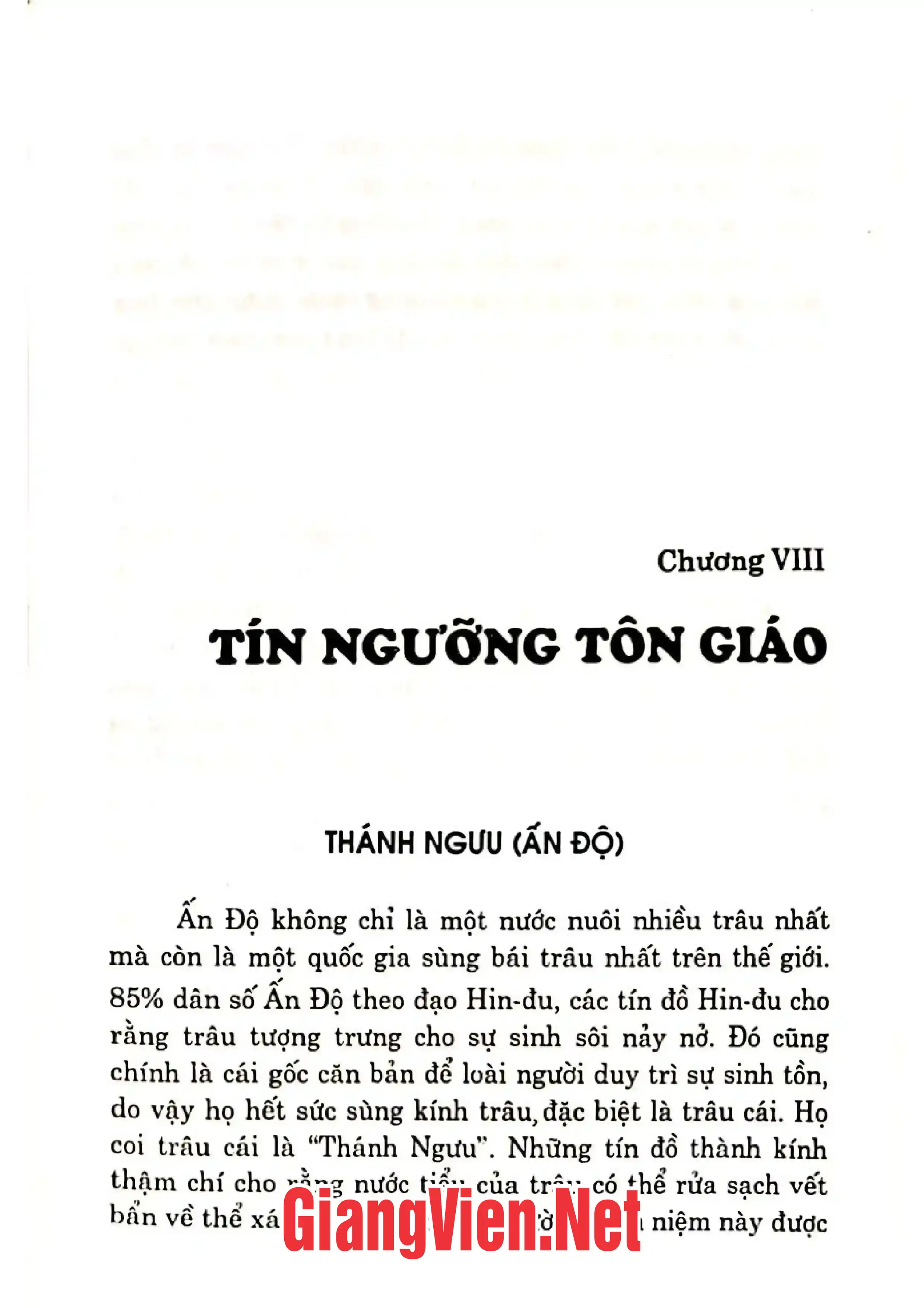 Nội dung trang phụ bản giới thiệu sách Tôn giáo và văn hoá
