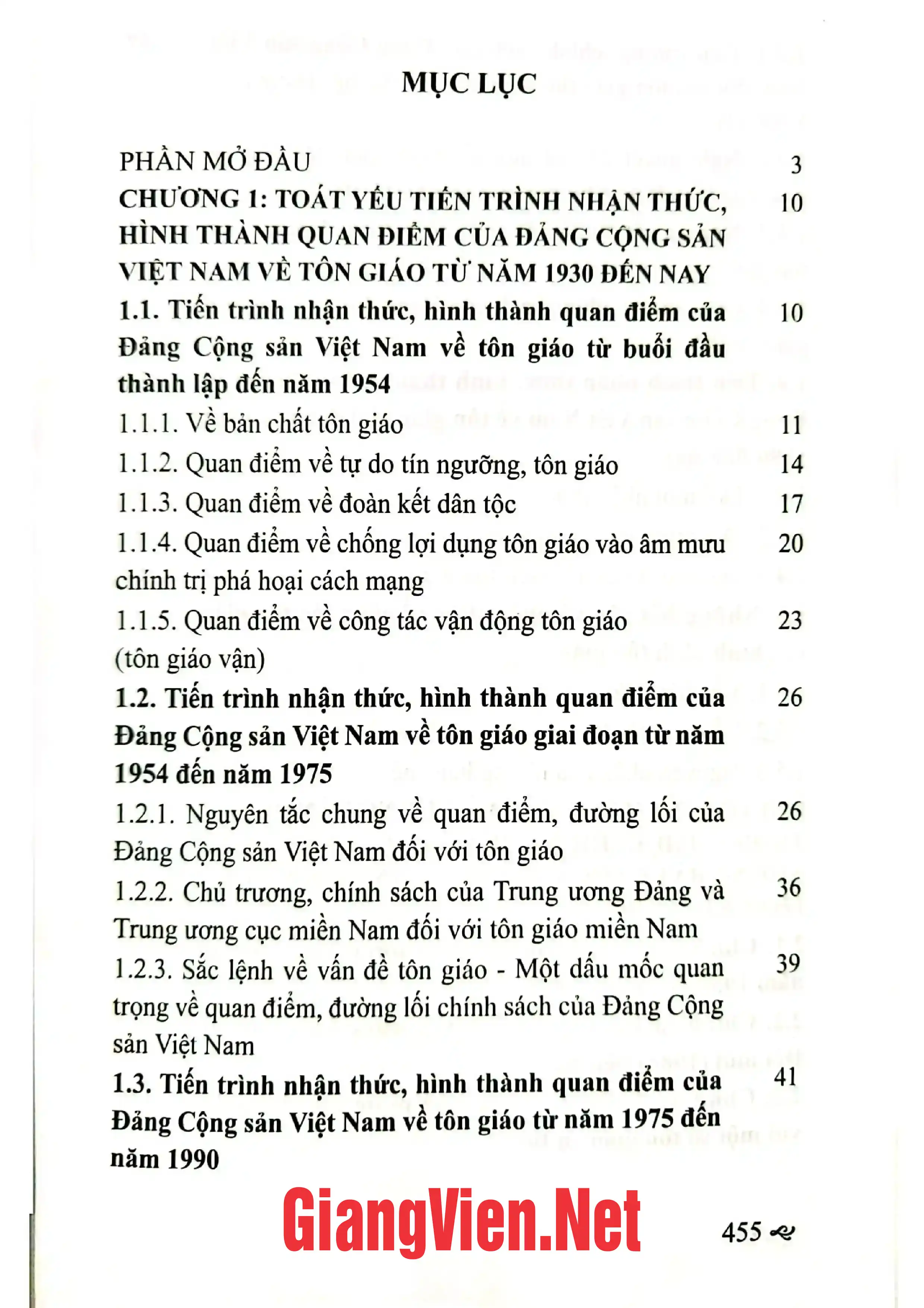Ảnh minh họa nội dung cuốn sách: Tiếp tục đổi mới chính sách về tôn giáo ở Việt Nam hiện nay - Những vấn đề lý luận