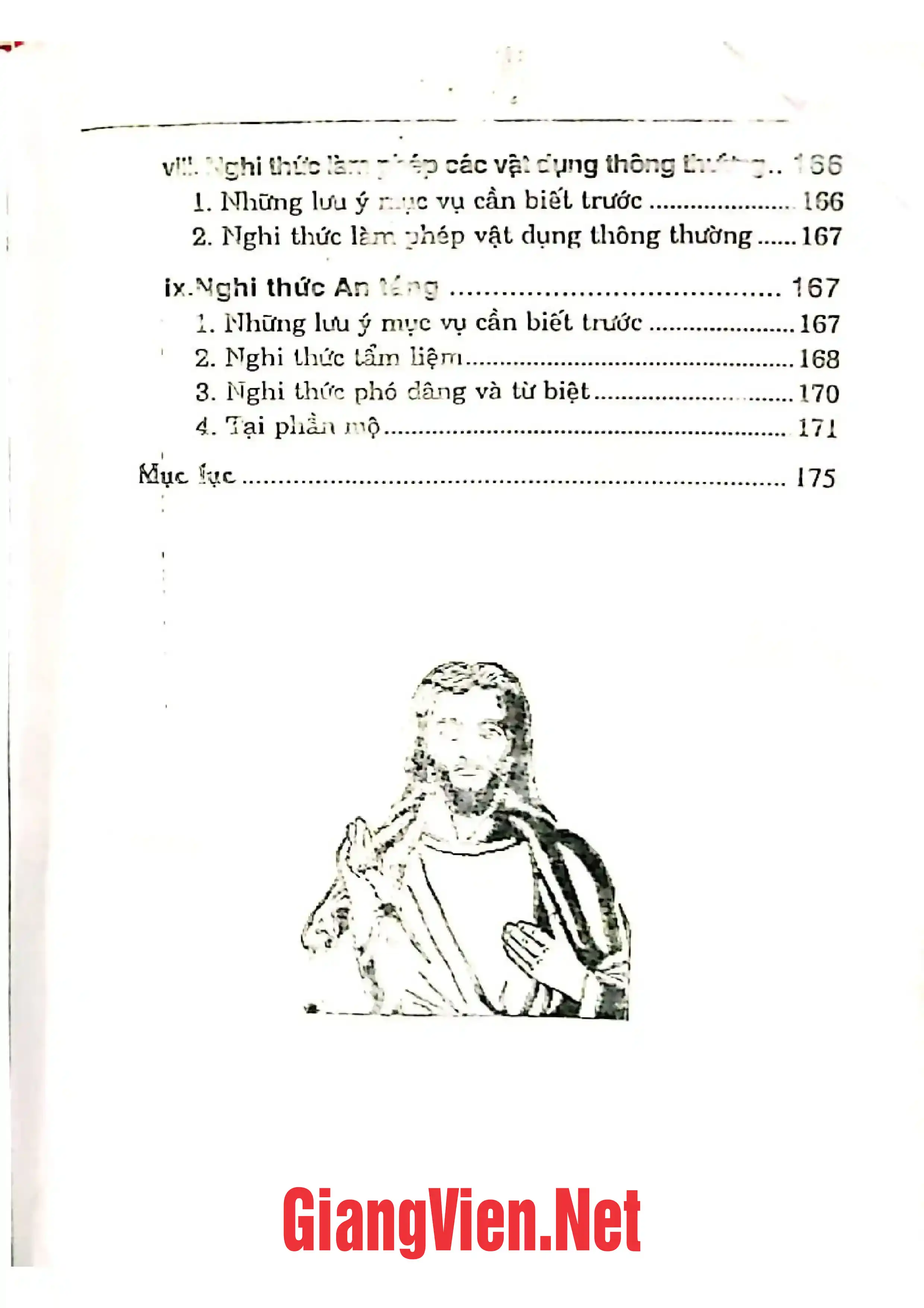 Ảnh minh họa nội dung cuốn sách: Tìm hiểu những vấn đề căn bản trong thần học bí tích Công giáo, Tập I