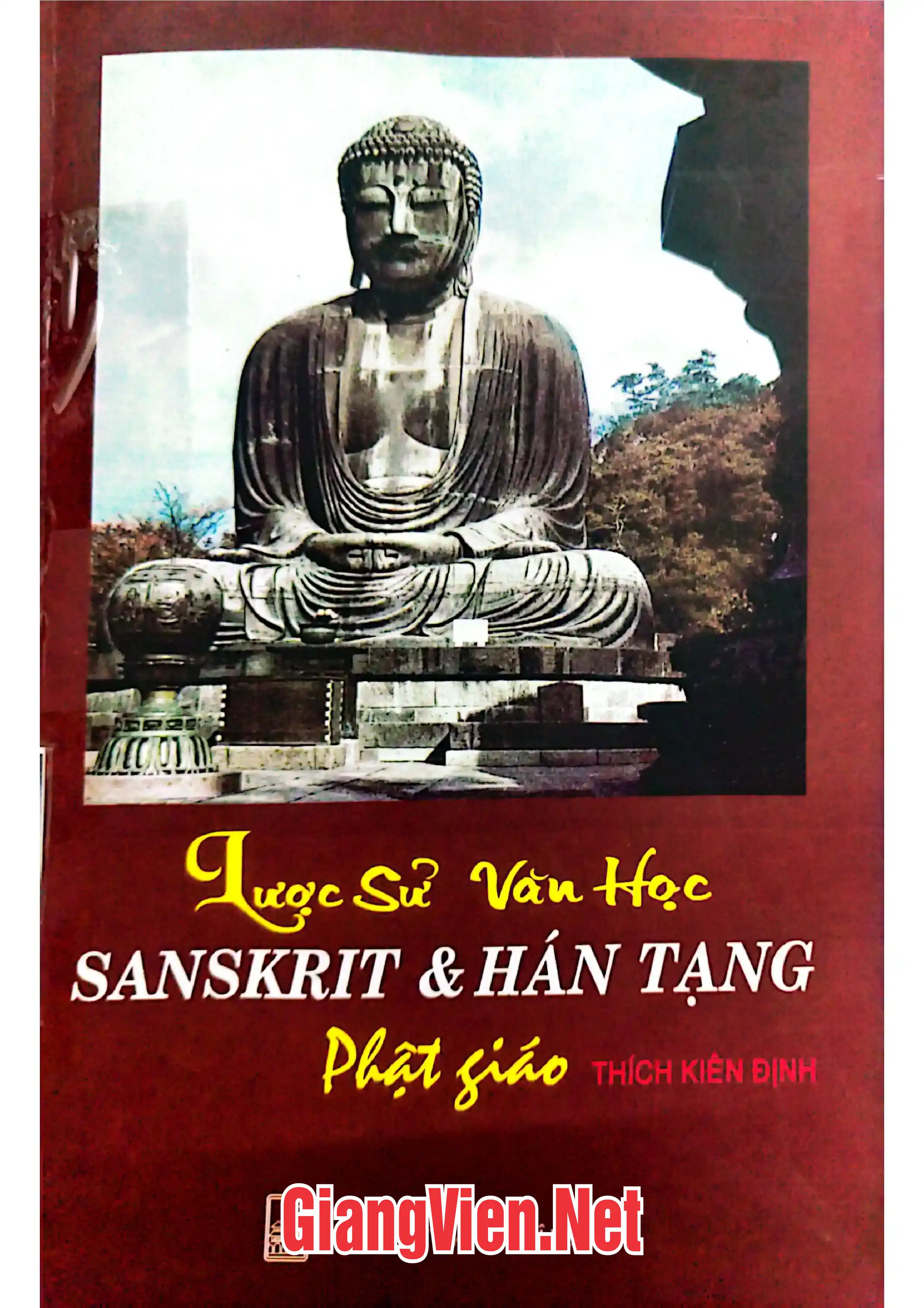 Ảnh bìa của Lược sử văn học Sanskrit và Hán Tạng Phật giáo