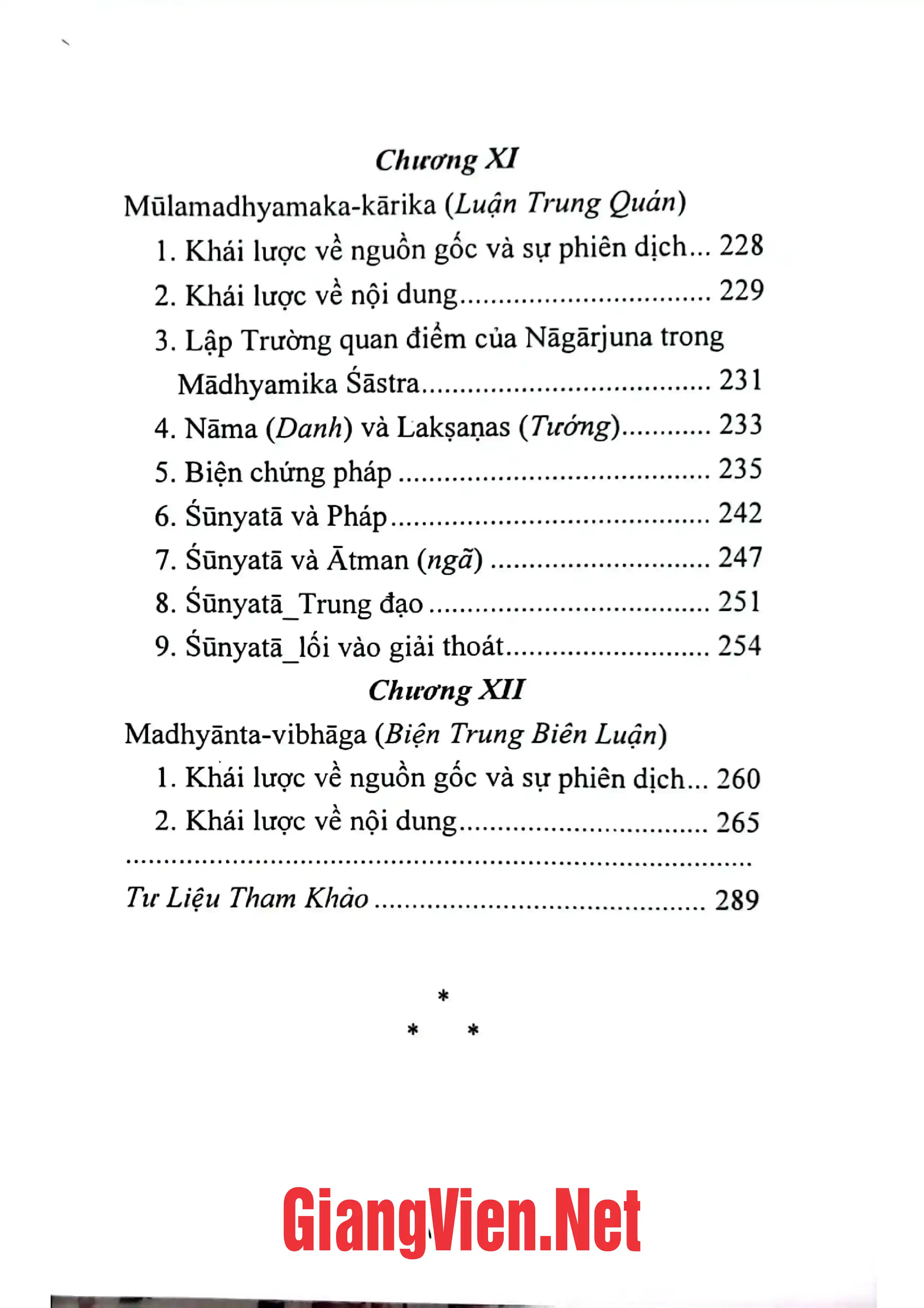 Mục lục chi tiết trang 3 sách Lược sử văn học Sanskrit và Hán Tạng Phật giáo