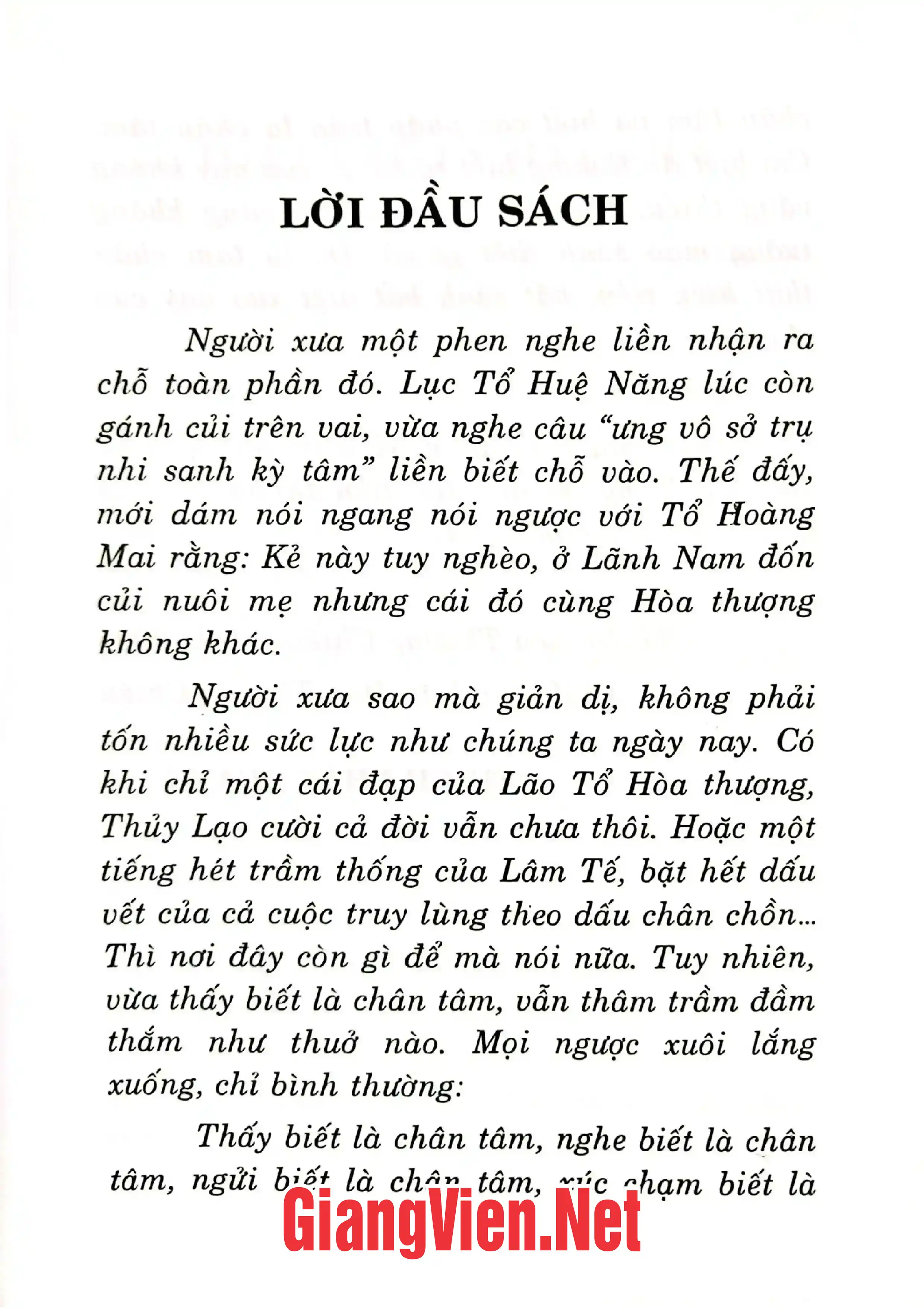 Ảnh minh họa nội dung cuốn sách: Tiến thẳng vào thiền tông