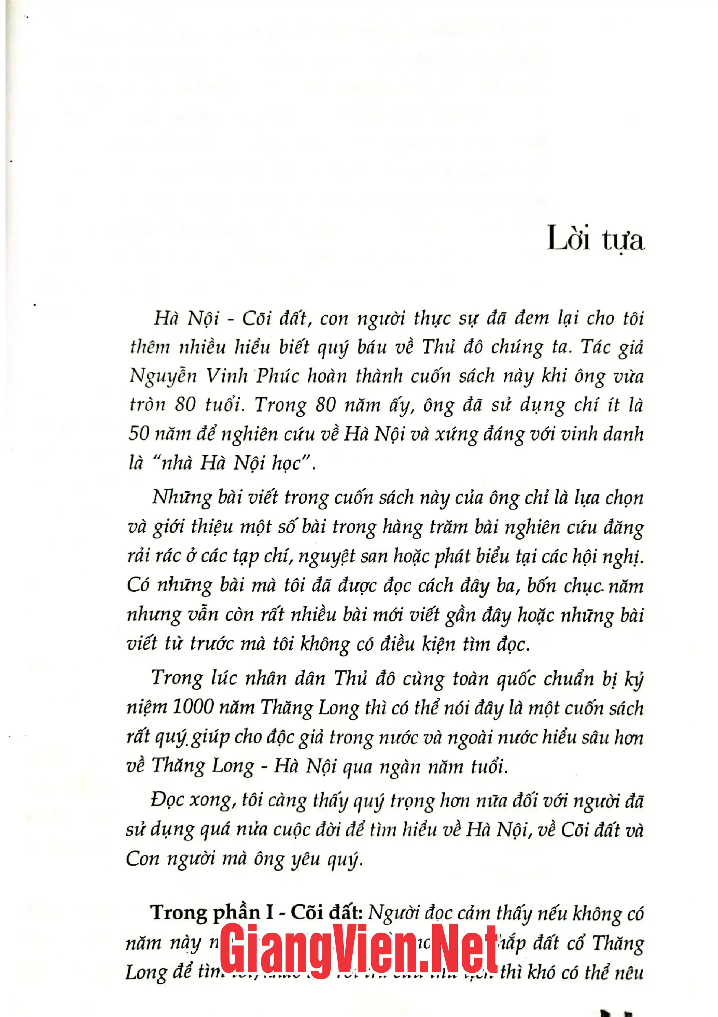 Ảnh minh họa nội dung cuốn sách: Hà Nội cõi đất, con người