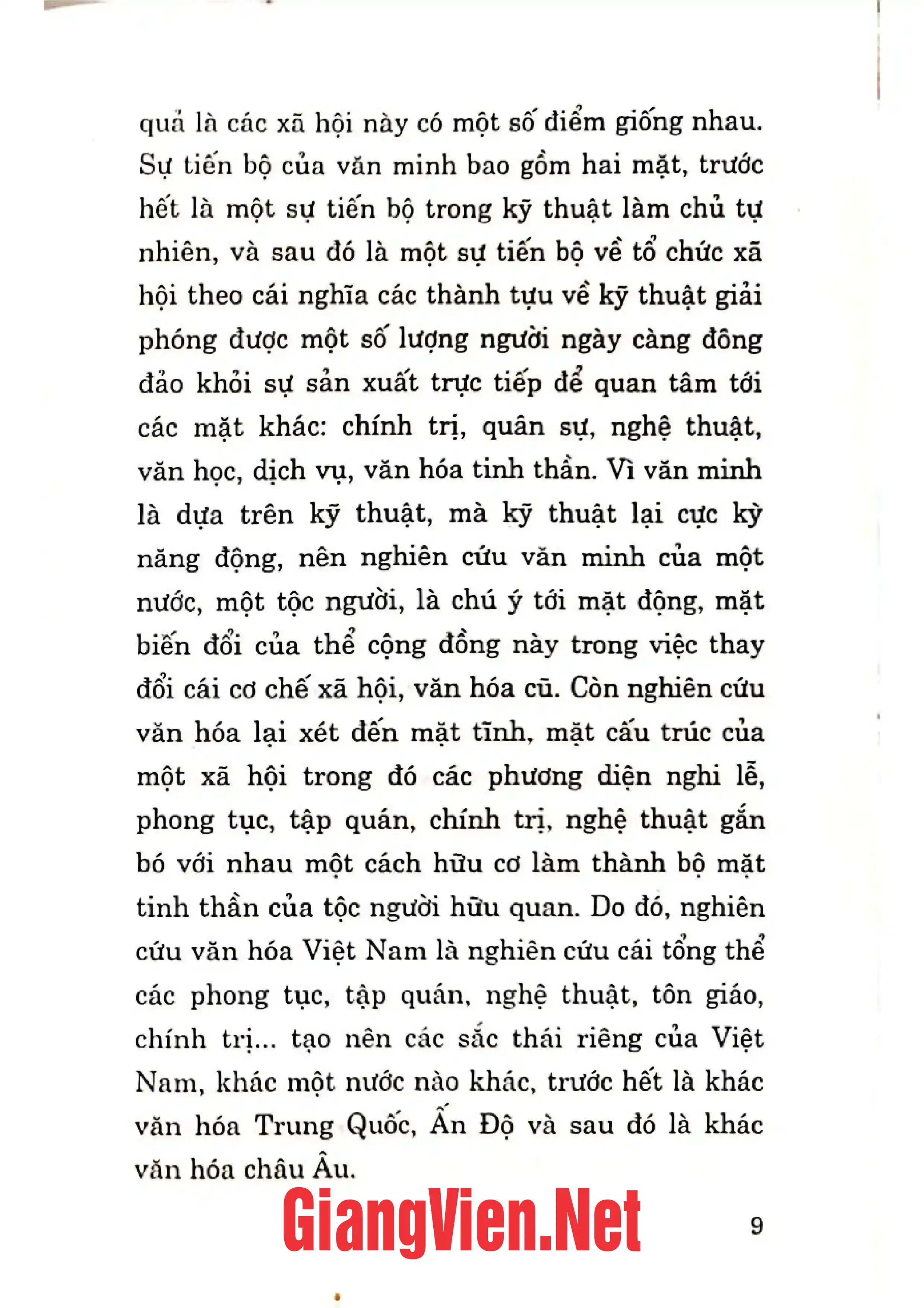 Nội dung mục lục và hình ảnh sách Văn hóa Việt Nam và cách tiếp cận mới - Trang 5