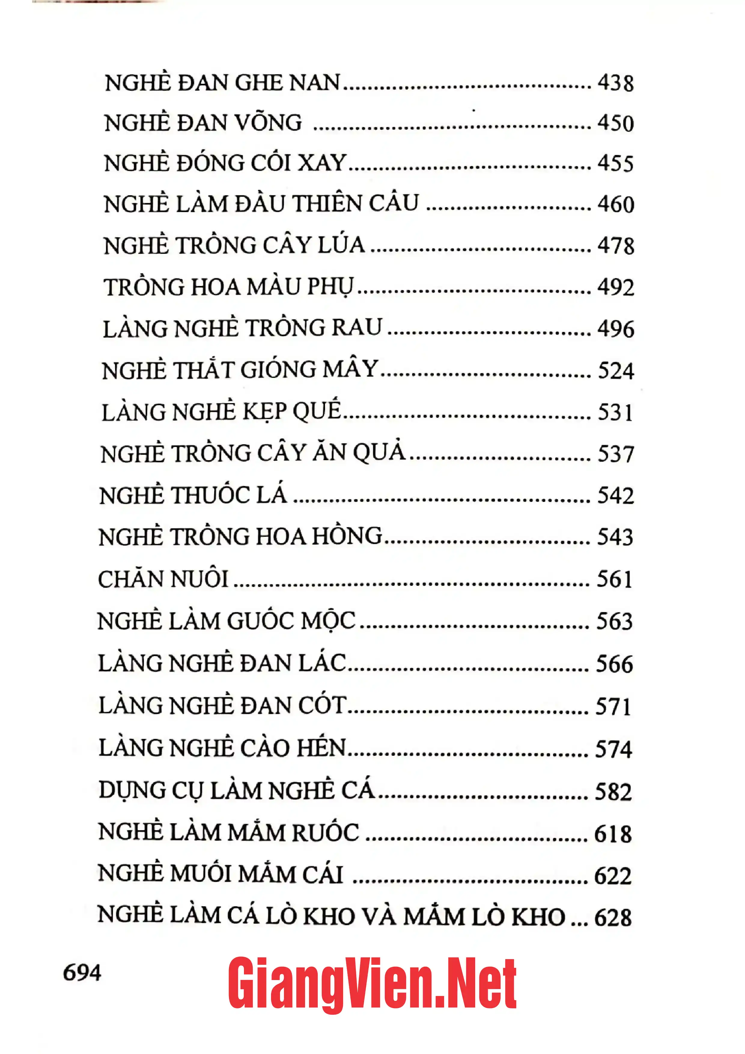 Nội dung mục lục và hình ảnh sách Văn hóa dân gian quanh lũy tre làng - Trang 5
