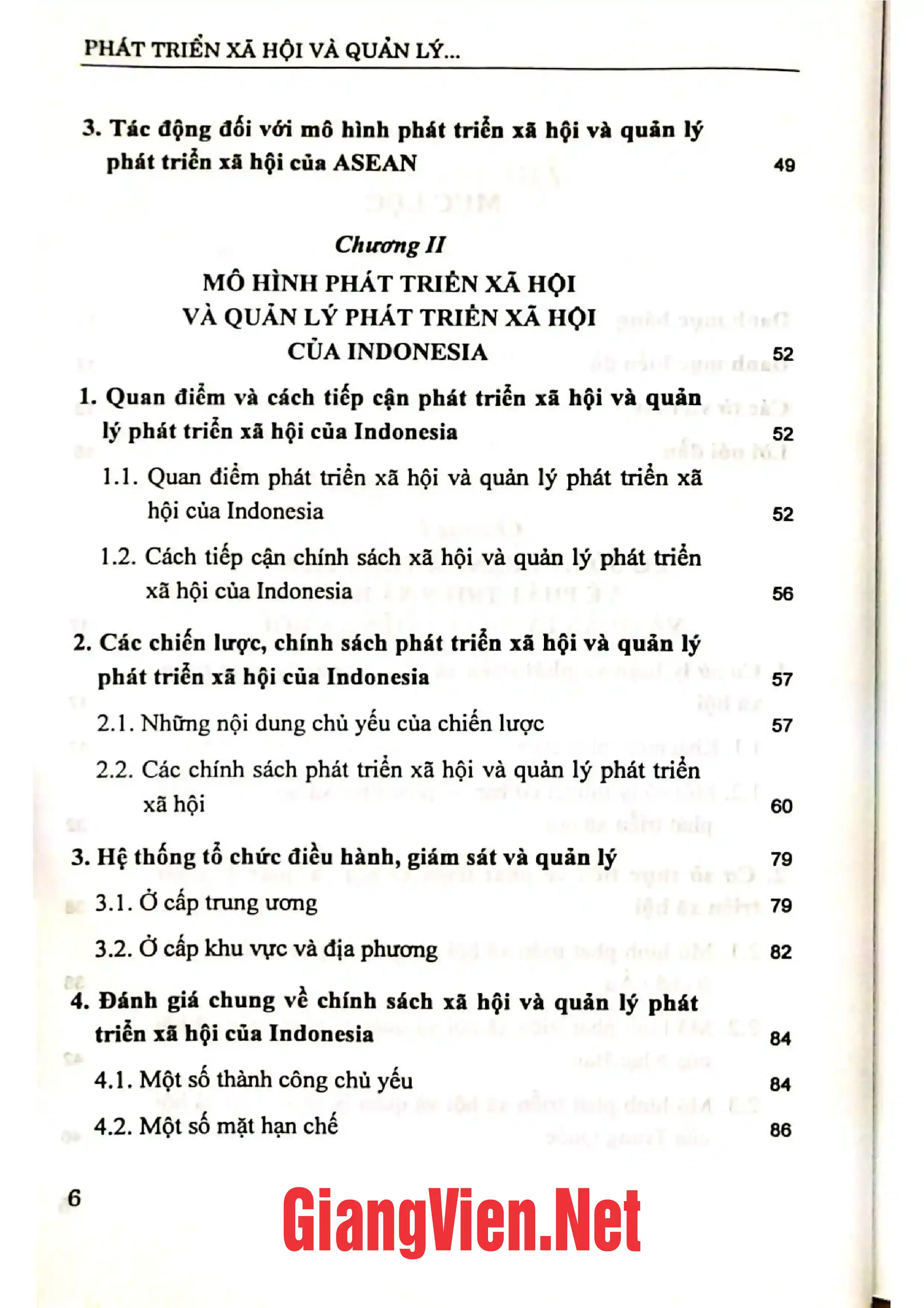 Ảnh minh họa nội dung cuốn sách: Phát triển xã hội và quản lý phát triển xã hội ở các nước Đông Nam á kinh nghiệm cho Việt Nam
