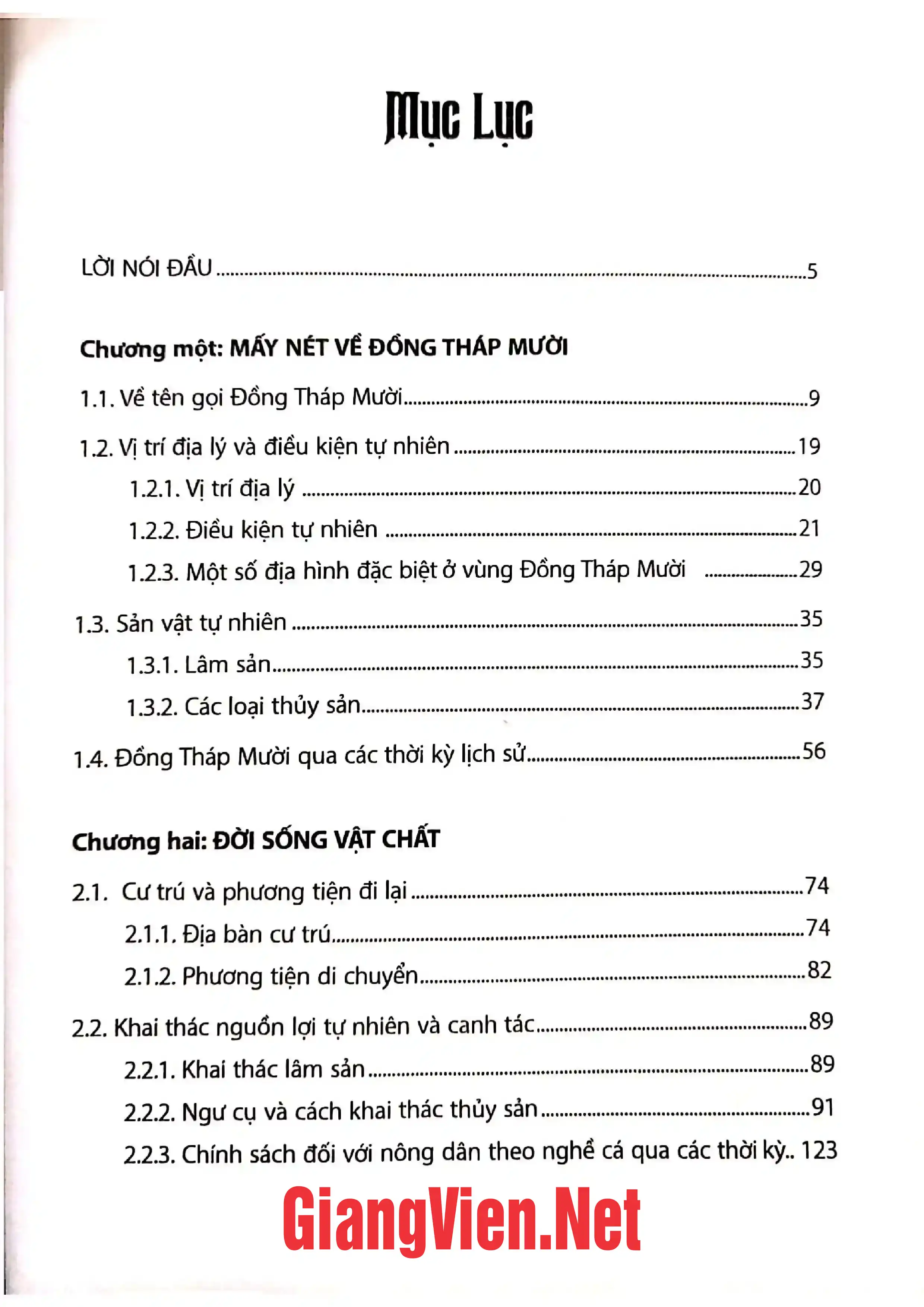 Trang bìa chính thức sách Văn hóa dân gian vùng Đồng Tháp Mười