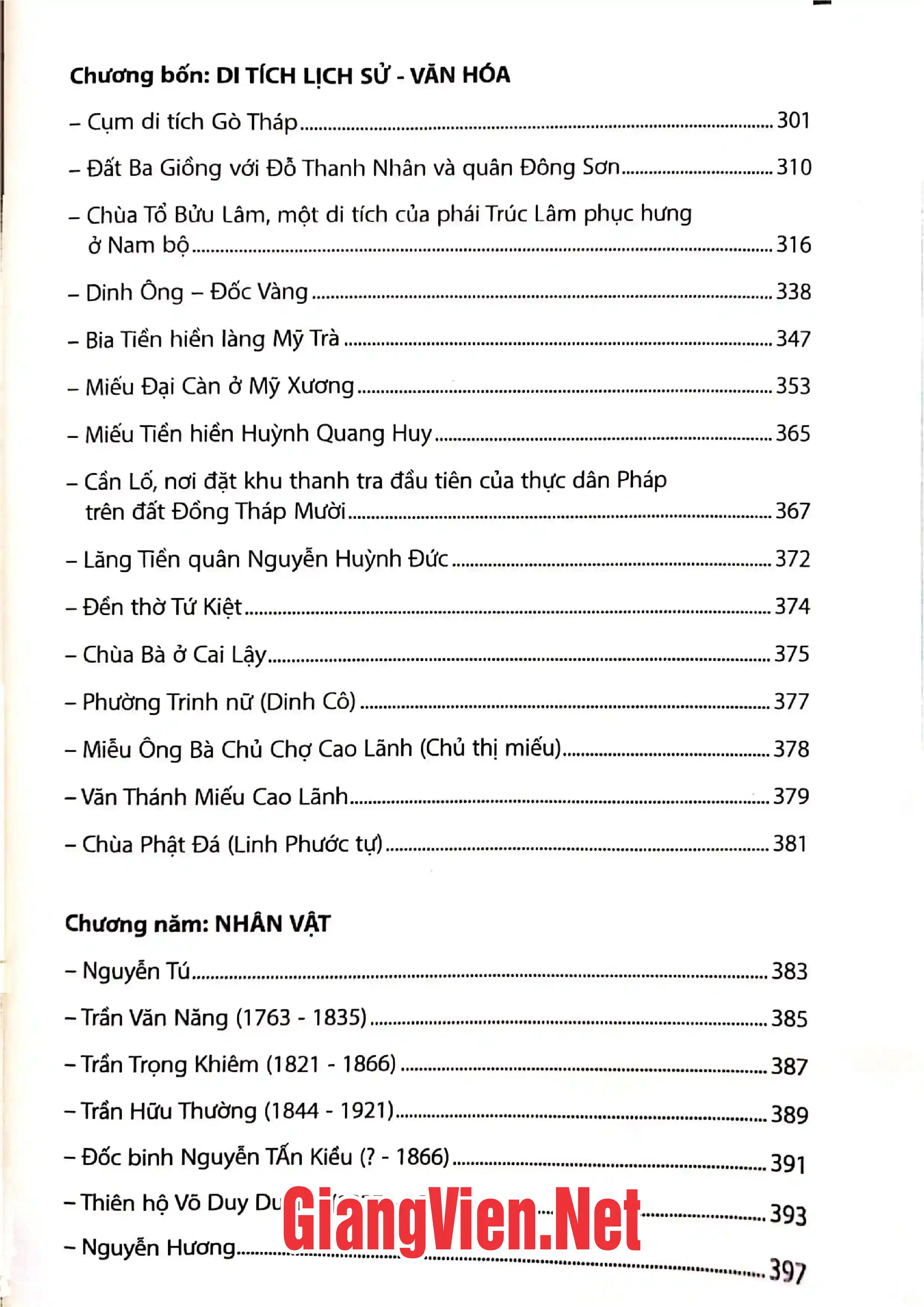 Mục lục chi tiết trang 2 sách Văn hóa dân gian vùng Đồng Tháp Mười