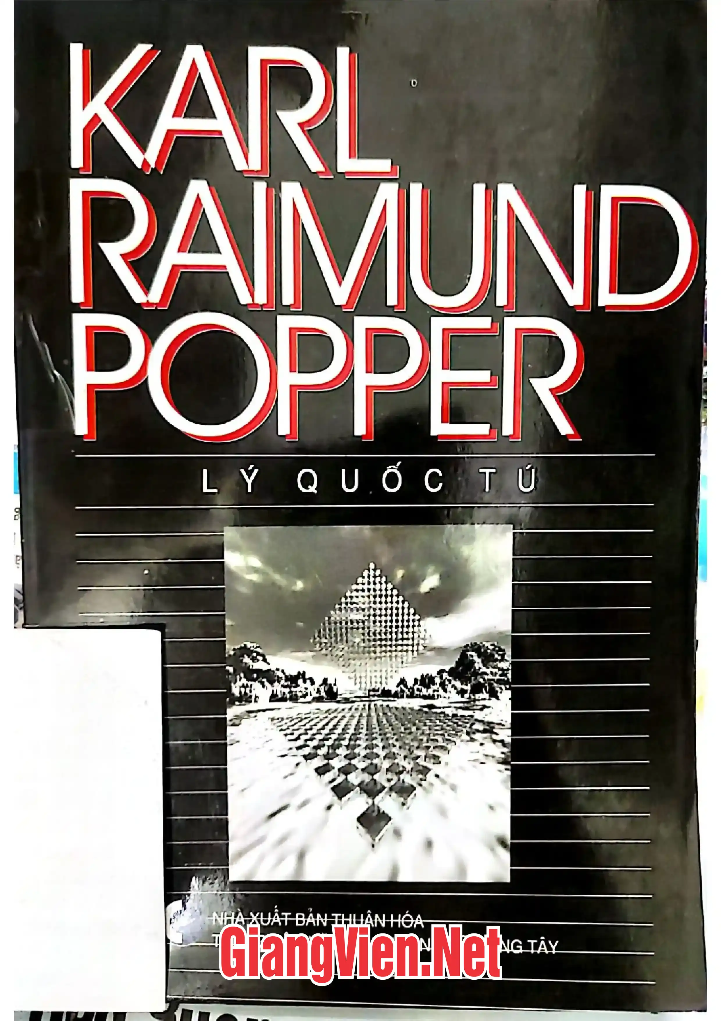 Ảnh bìa của Karl Raimund Popper