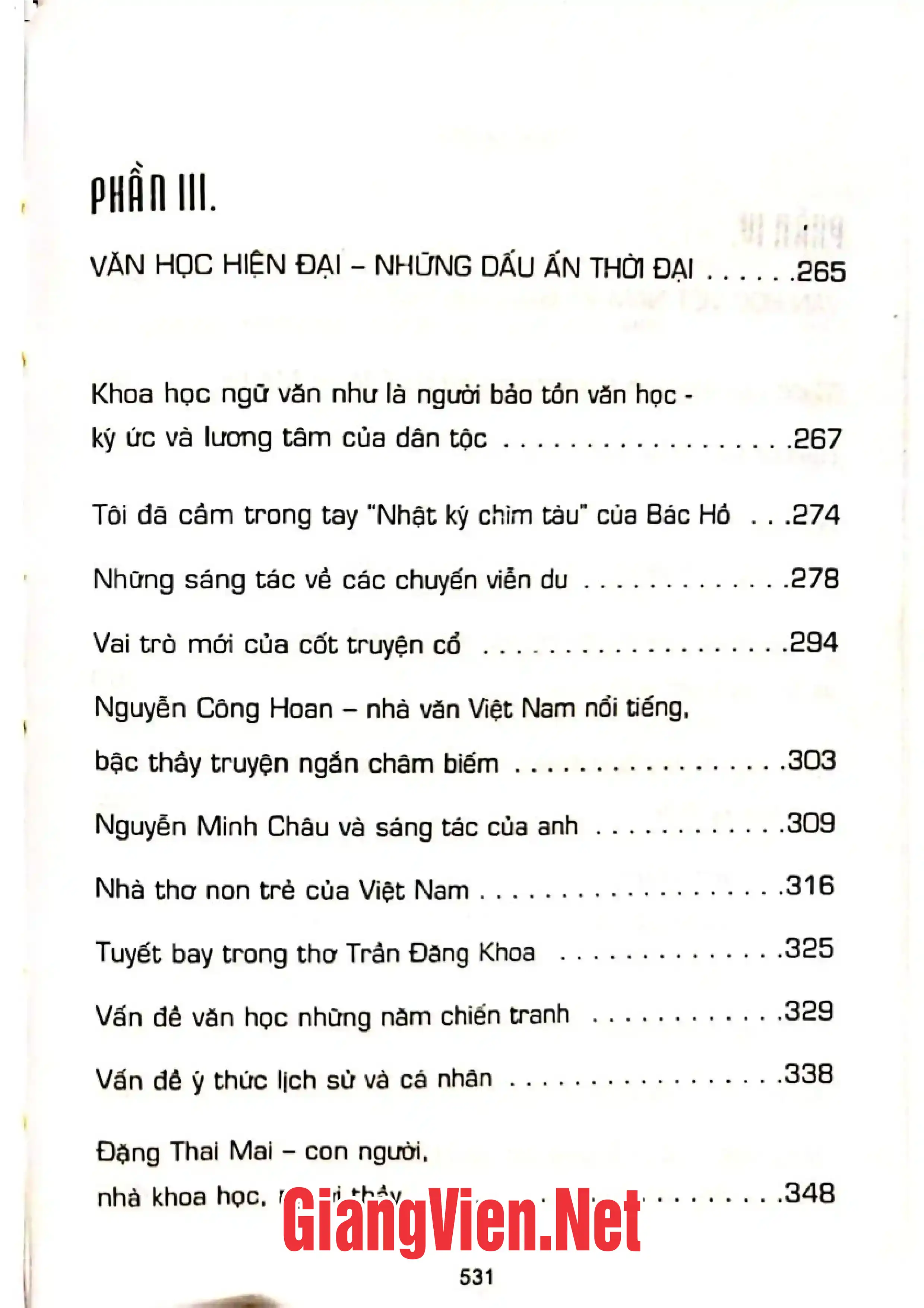 Mục lục chi tiết trang 2 sách Dòng chảy văn hóa Việt Nam