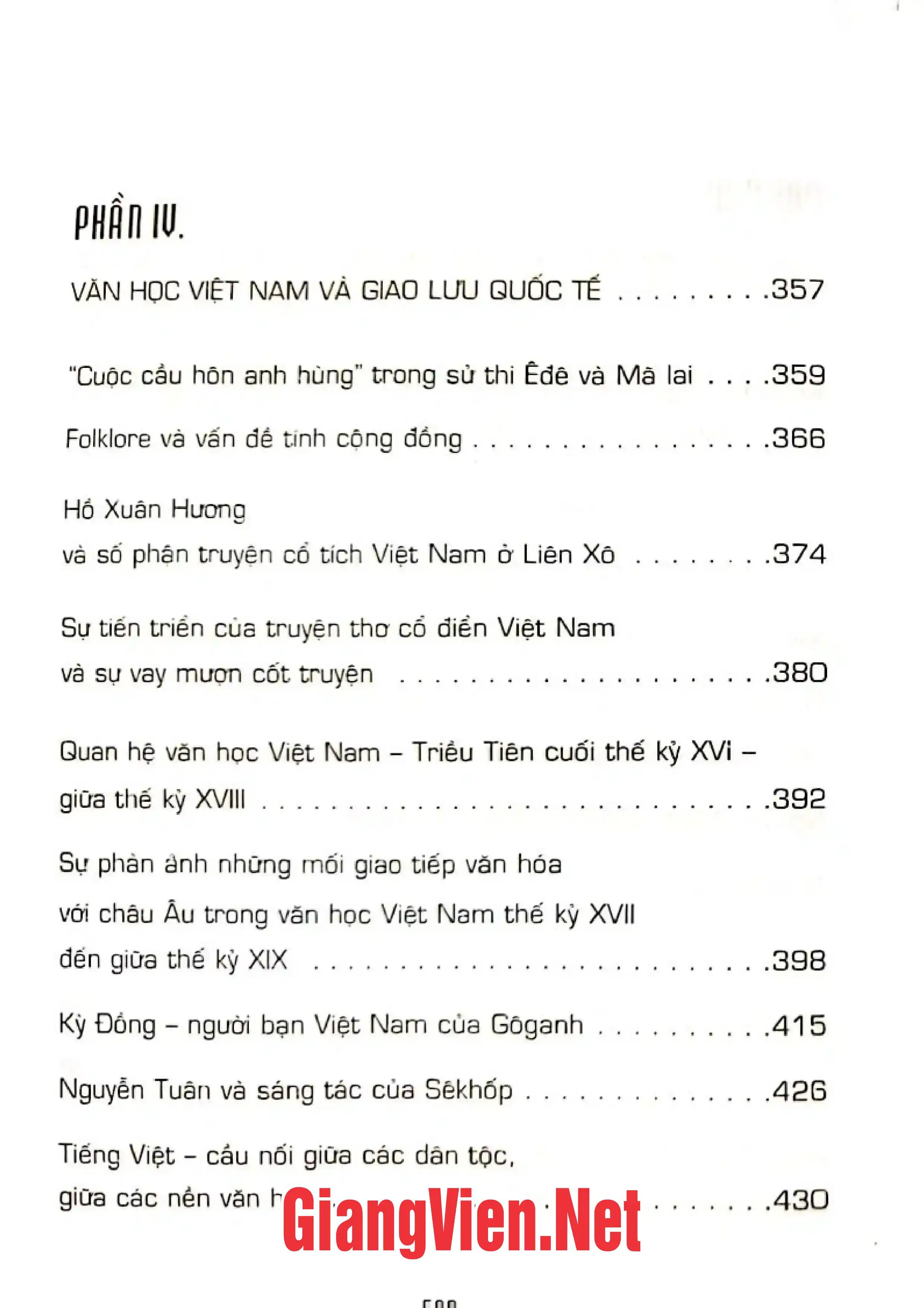 Mục lục chi tiết trang 3 sách Dòng chảy văn hóa Việt Nam