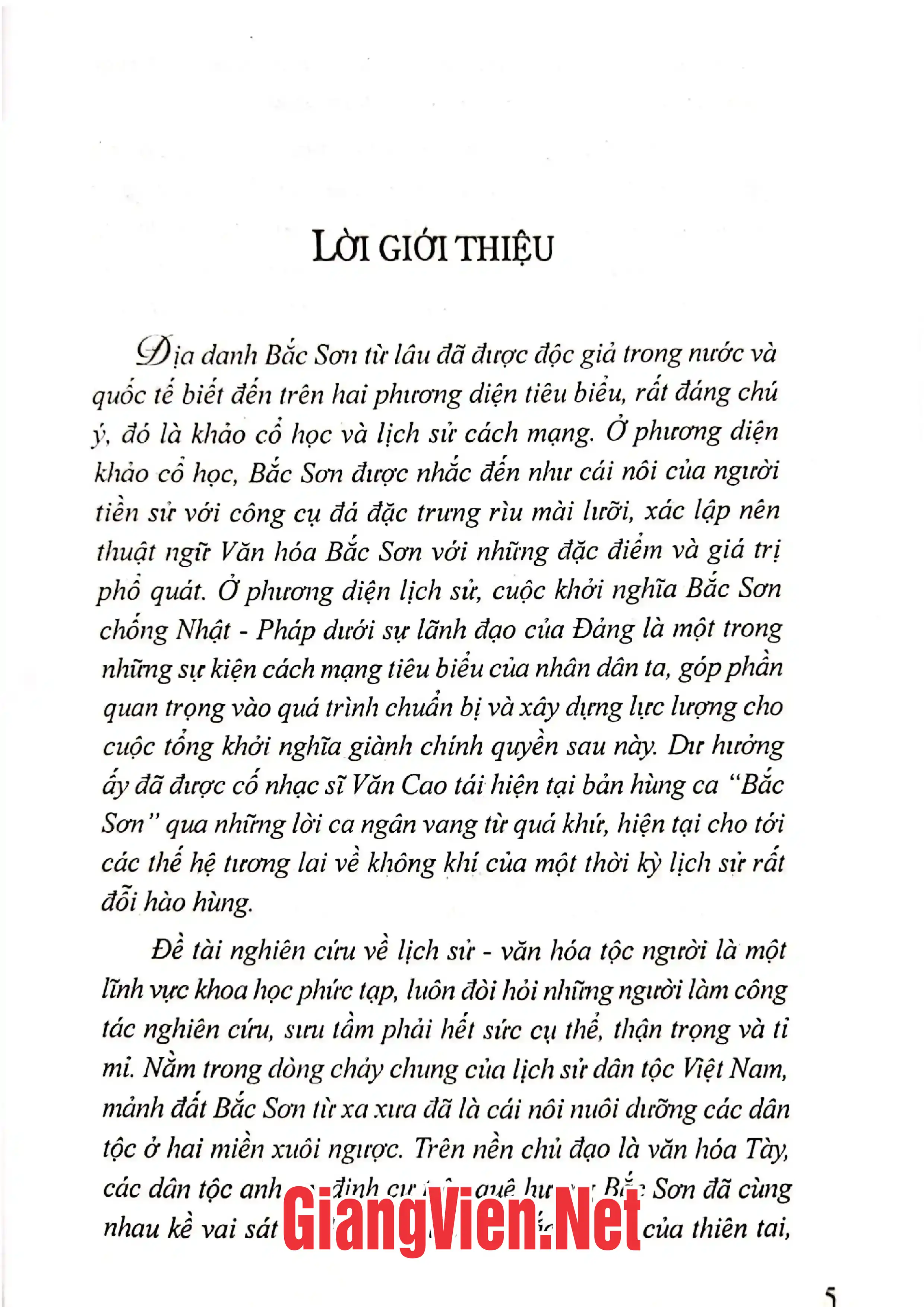 Mục lục chi tiết trang 2 sách Bản sắc và truyền thống văn hóa các dân tộc huyện Bắc Sơn