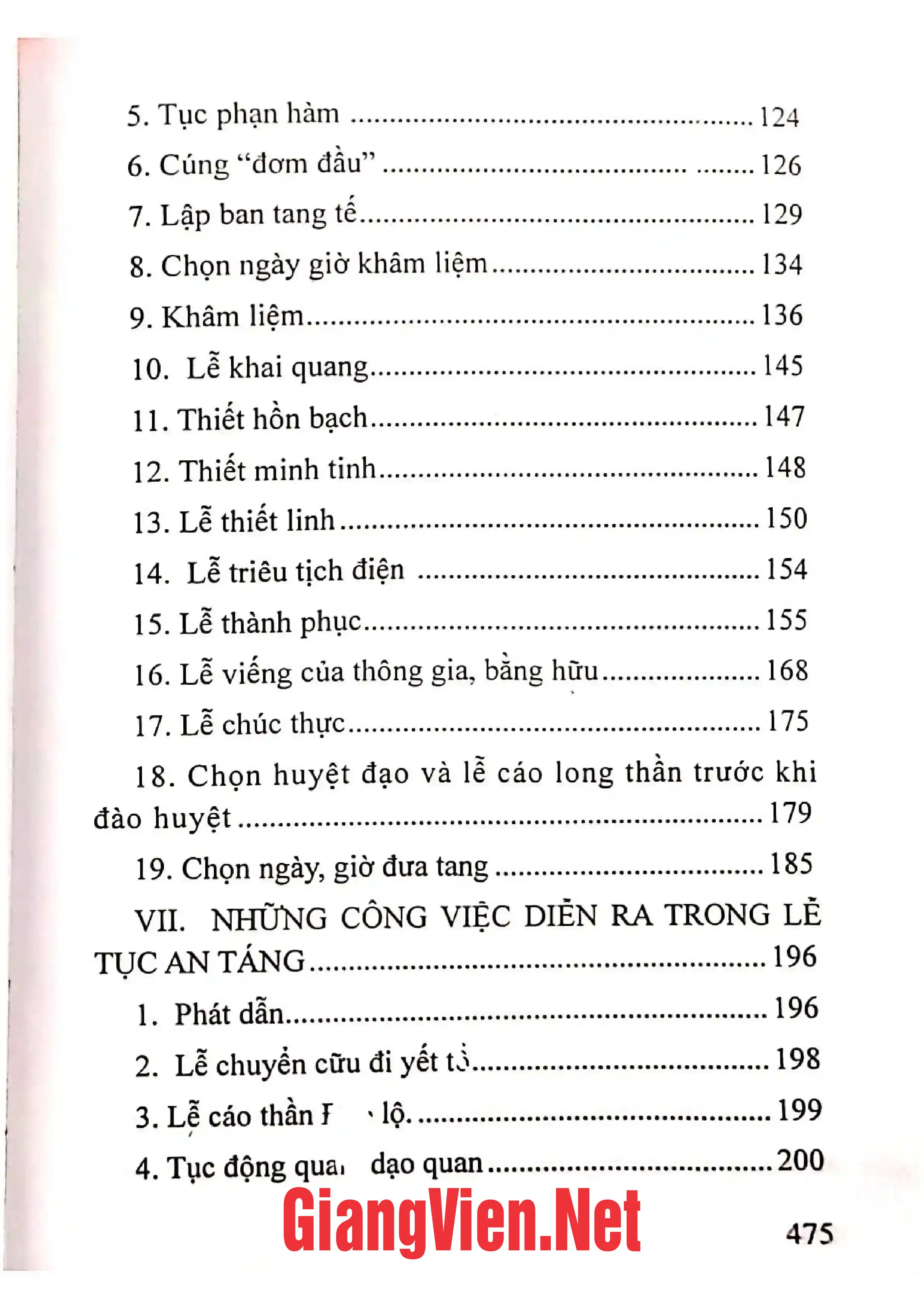 Mục lục chi tiết trang 2 sách Phong tục xứ Nghệ Quyển 2