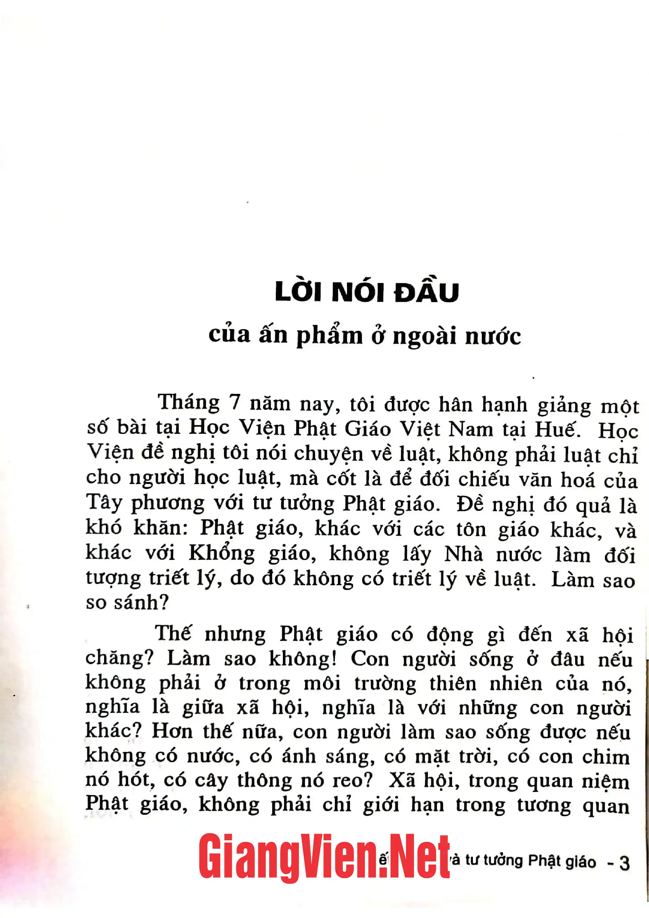 Ảnh minh họa nội dung cuốn sách: Thượng đế, thiên nhiên,người, tôi và ta, triết lý luật và tư tưởng Phật giáo