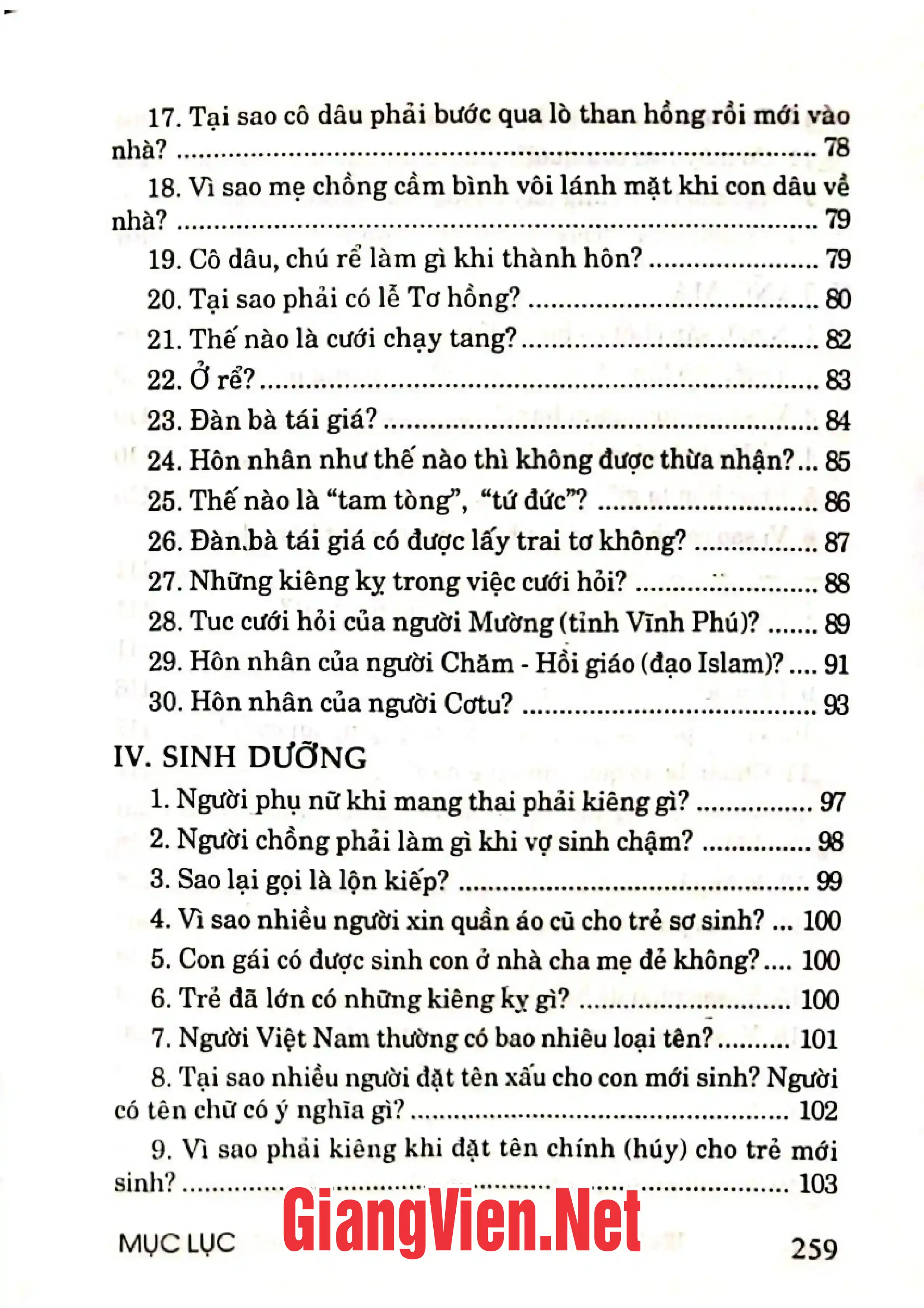 Ảnh minh họa nội dung cuốn sách: Tín ngưỡng phong tục và những kiêng kị dân gian Việt Nam