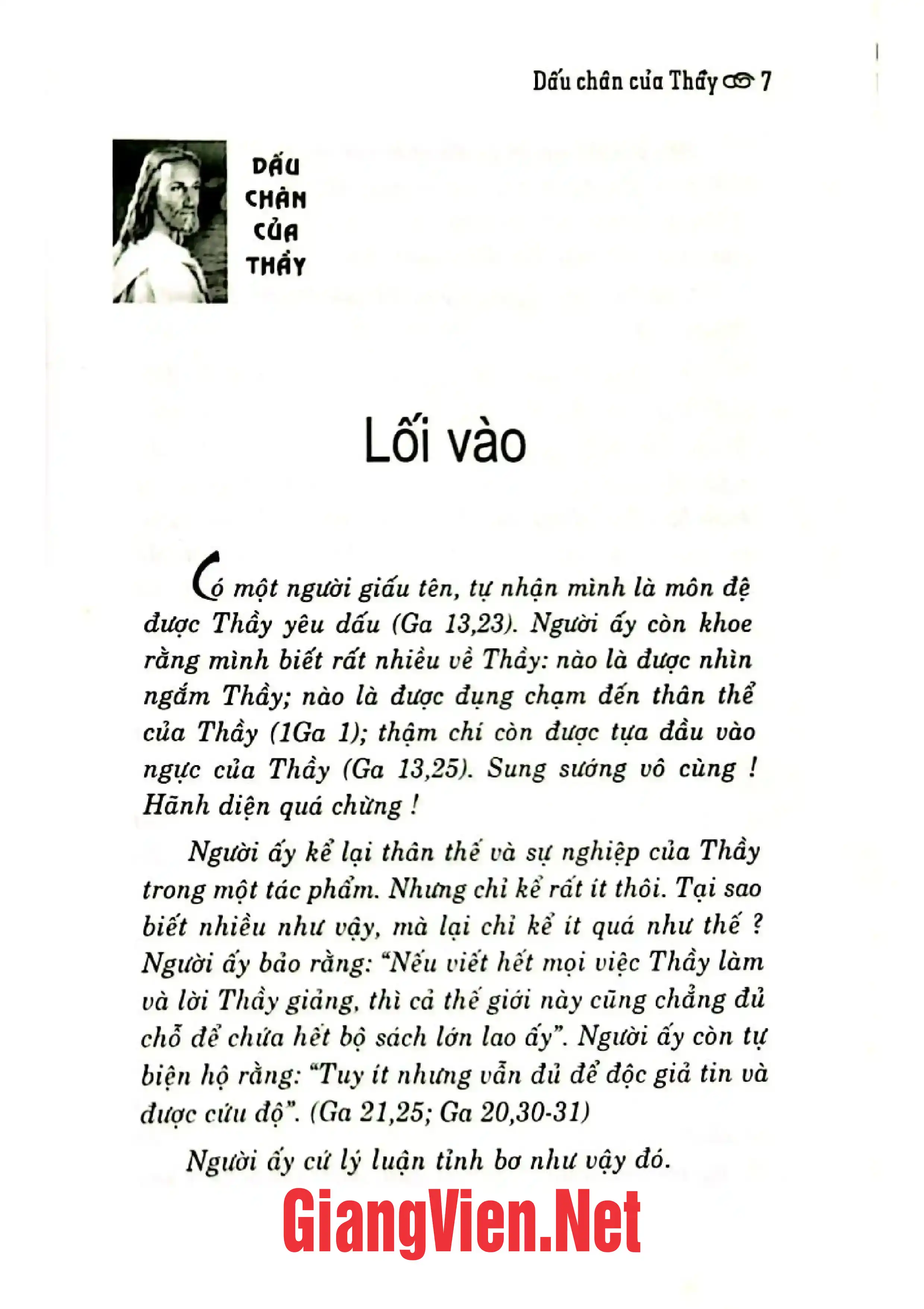 Nội dung mục lục và hình ảnh sách Dấu chân của thầy - Trang 5