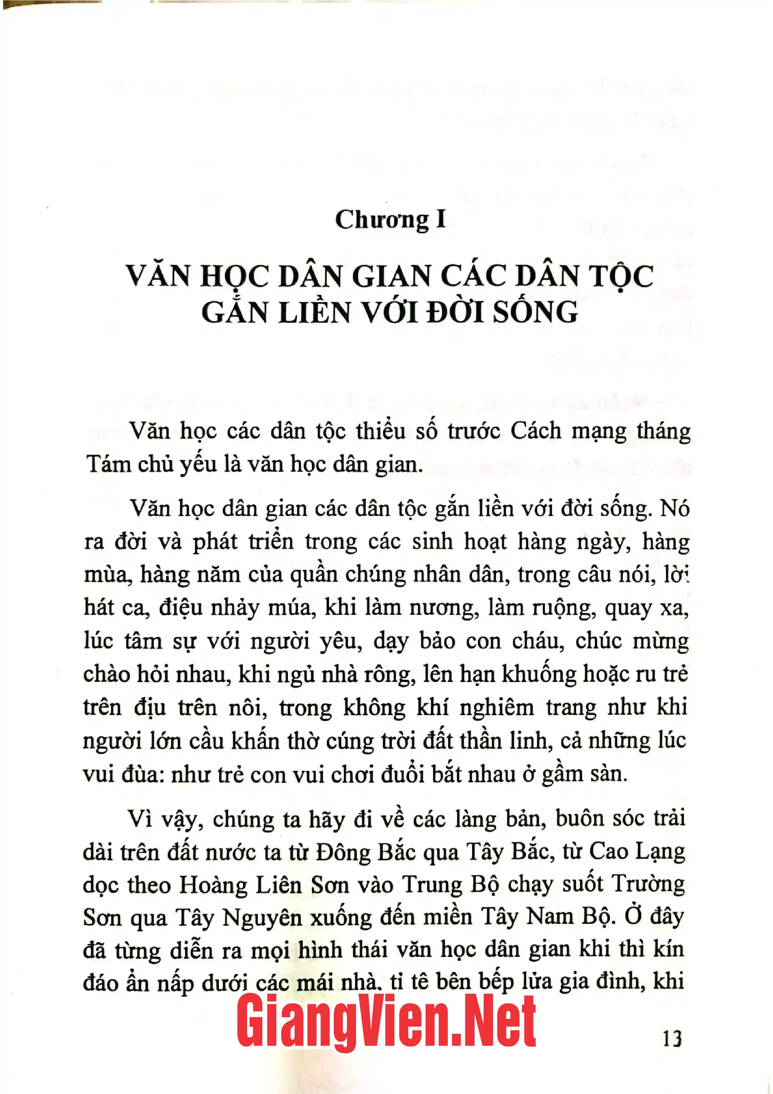 Mục lục chi tiết trang 2 sách Văn hóa dân gian các dân tộc thiểu số những giá trị đặc sắc - Tập 2: Văn học