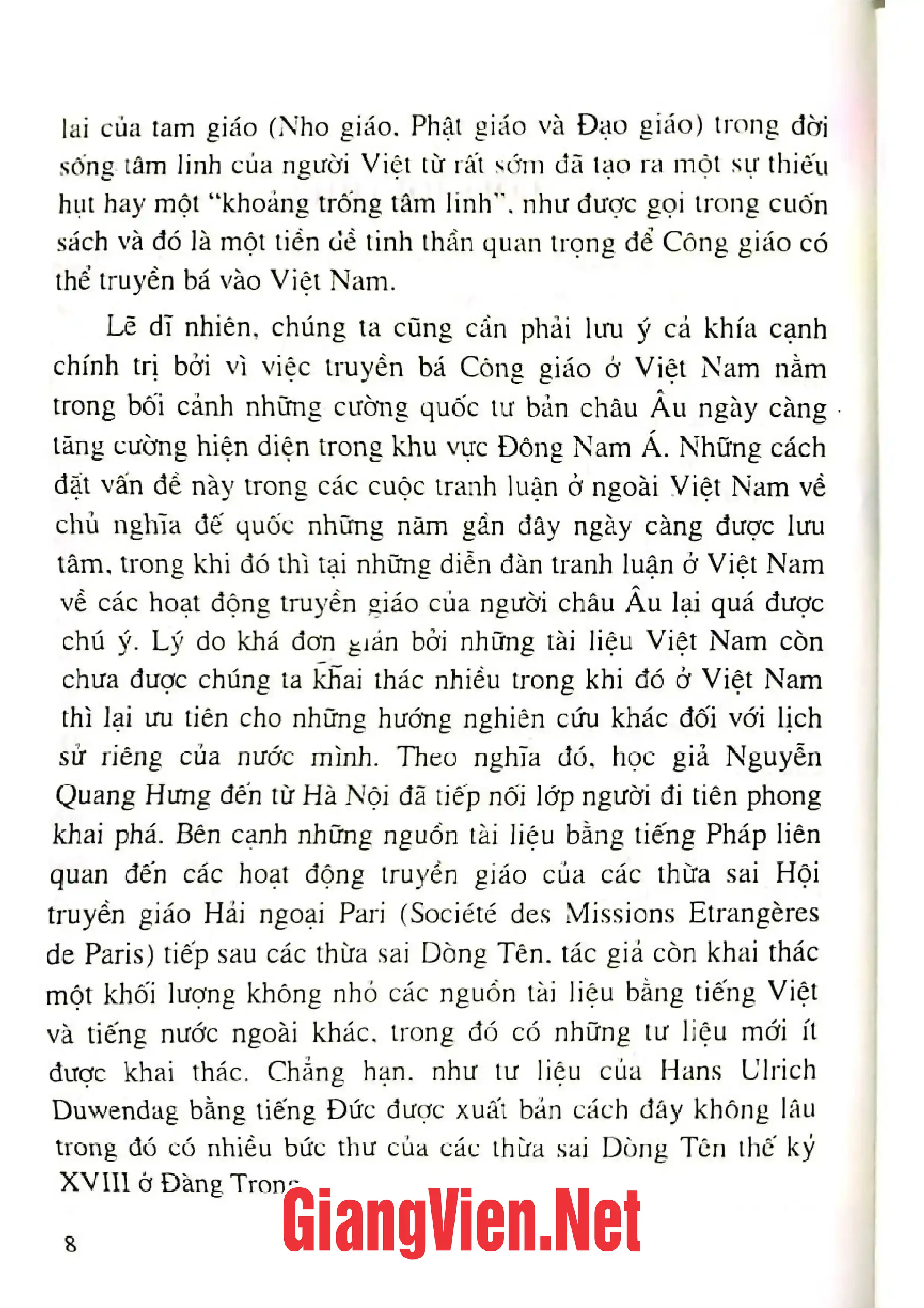 Ảnh minh họa nội dung cuốn sách: Công giáo Việt Nam thời kì triều Nguyễn 1802-1883
