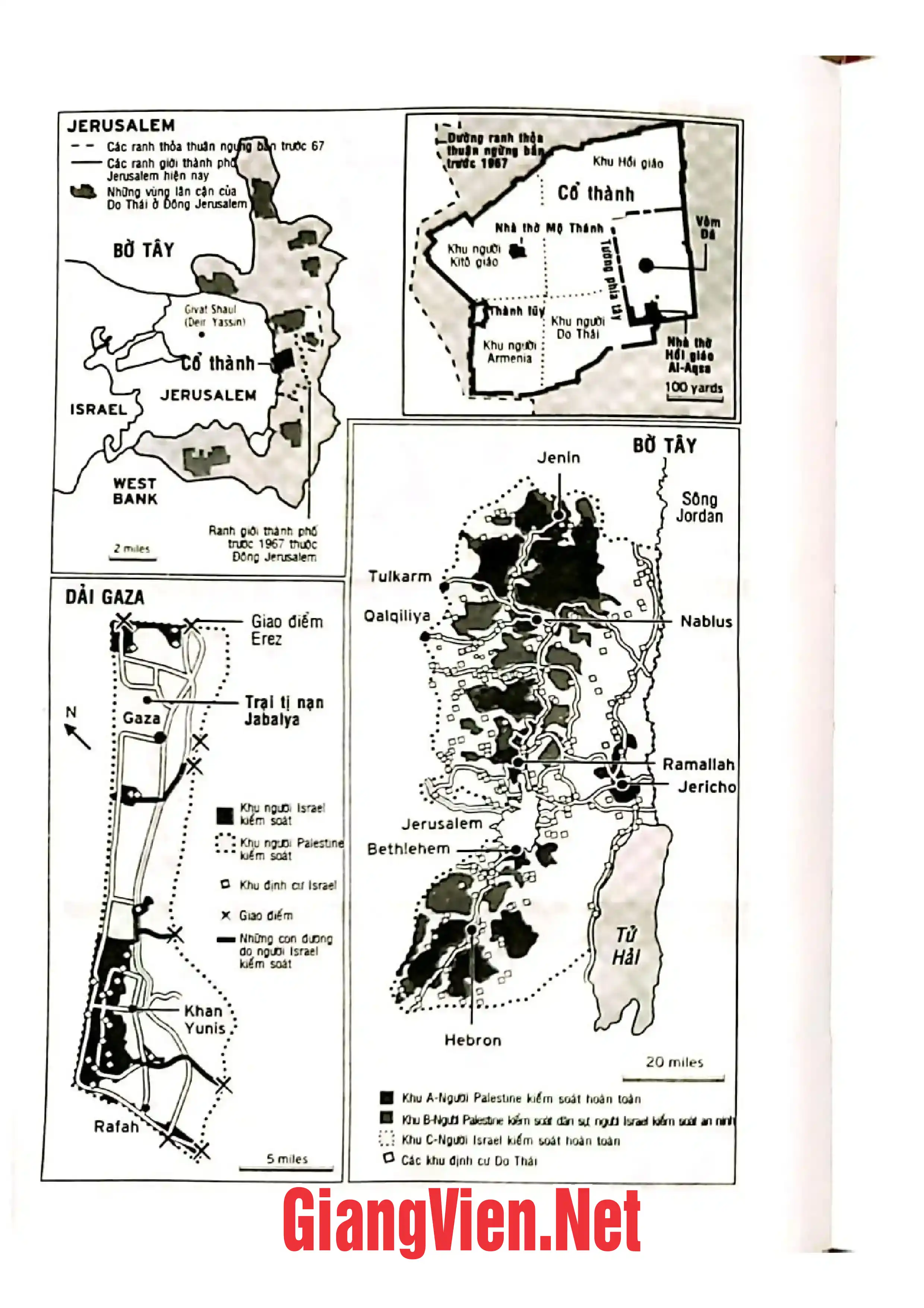 Nội dung trang phụ bản giới thiệu sách Cuộc chiến không kết thúc, Người Israel, người Palestine trong cuộc chiến giành vùng đất hứa